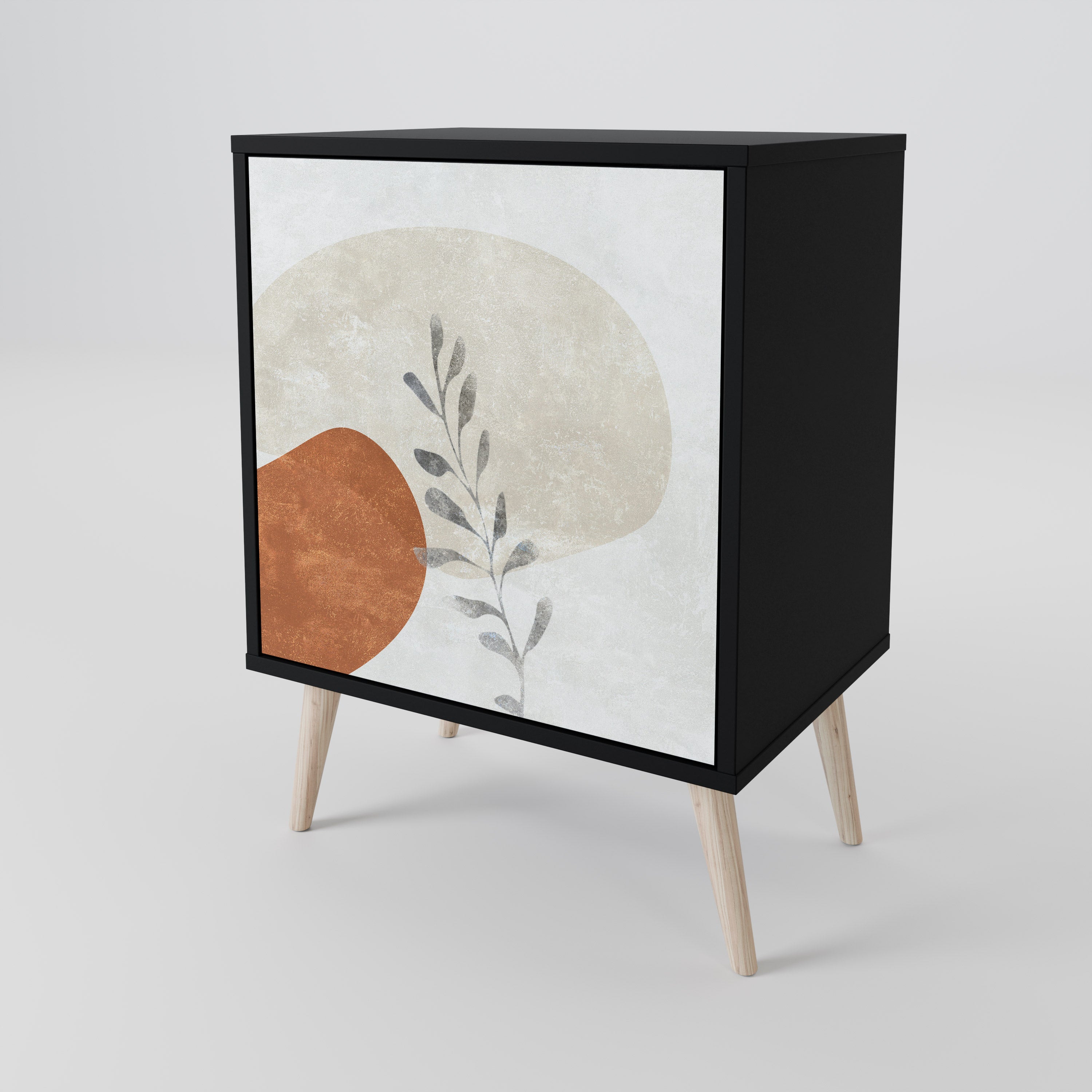 TRANQUIL TWIG Komoda 1-drzwiowa korpus Czarny