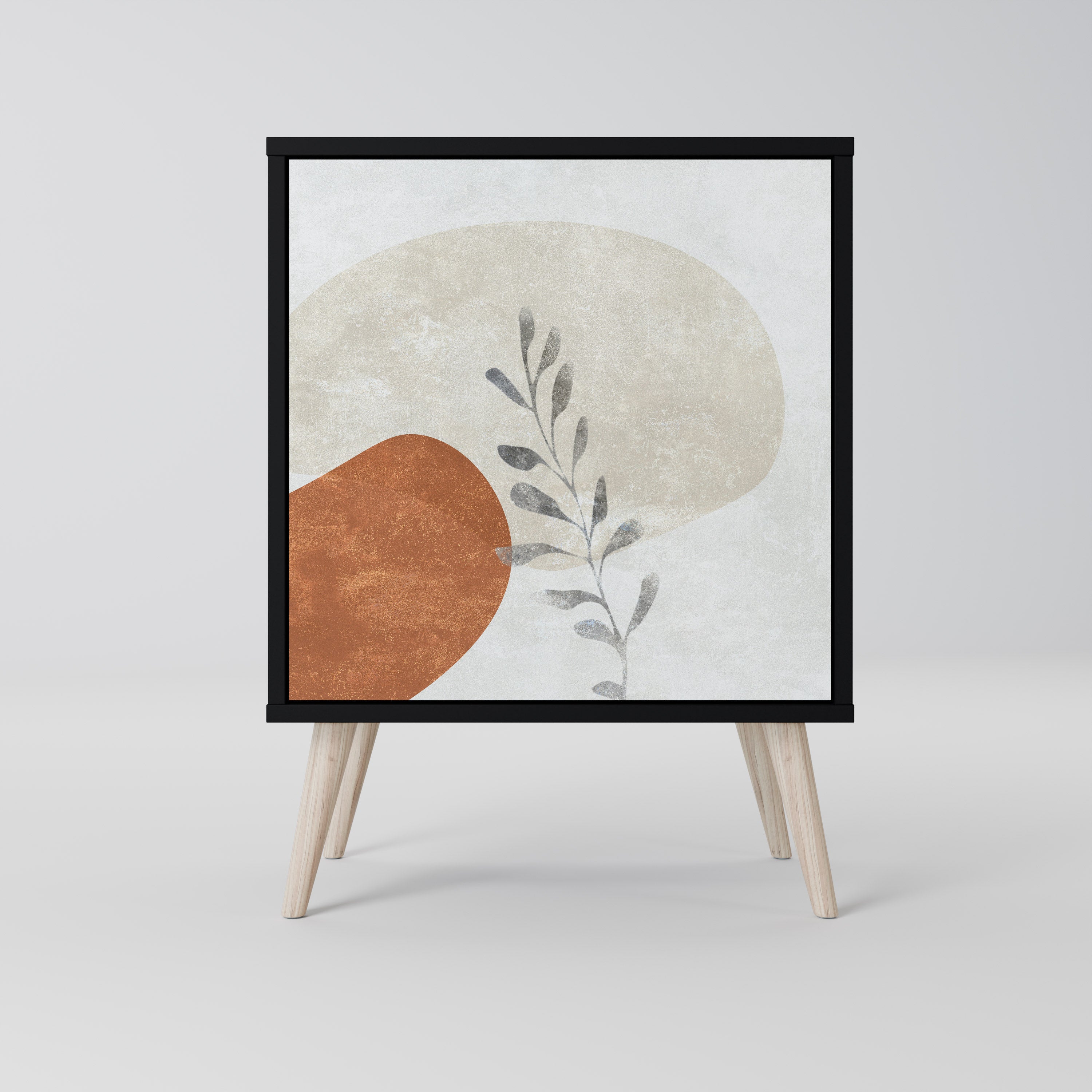 TRANQUIL TWIG Komoda 1-drzwiowa korpus Czarny