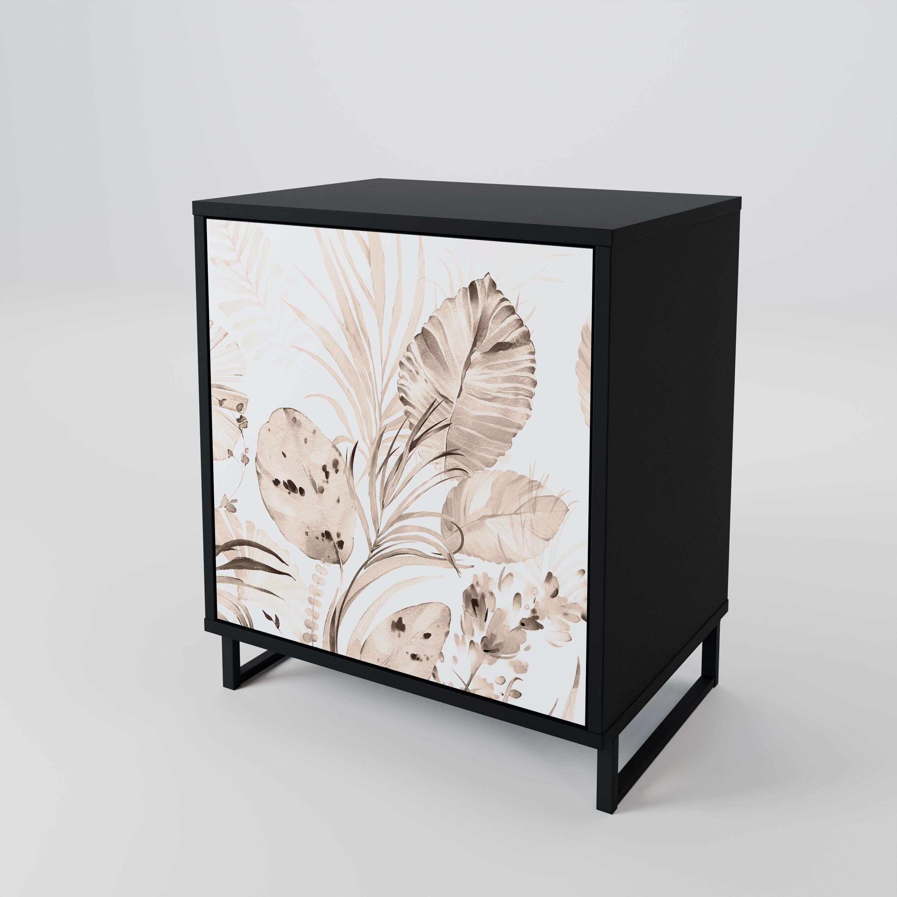 WILD TENDERNESS Komoda 1-drzwiowa korpus Czarny