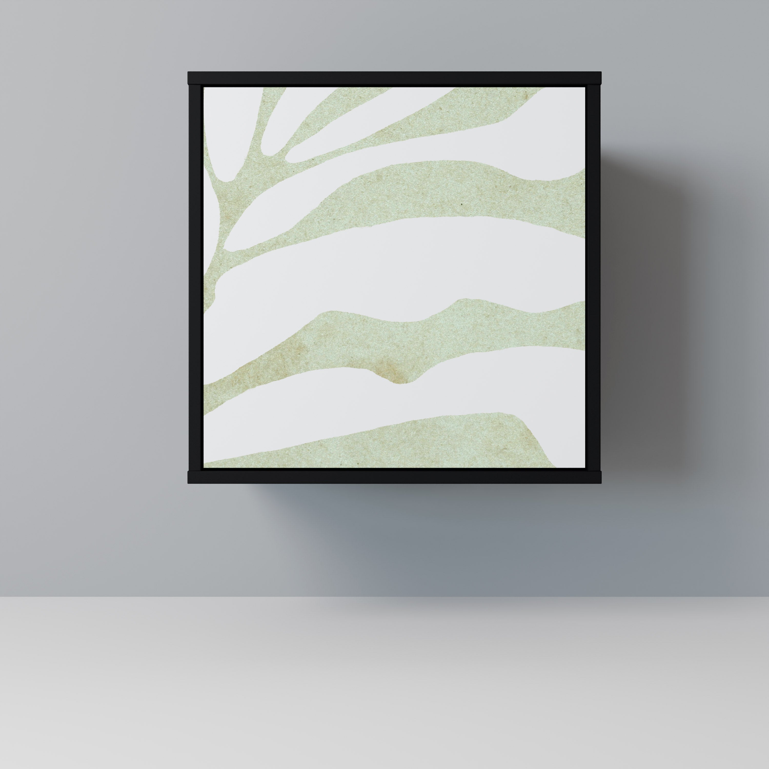 BOTANICAL SPARK Komoda 1-drzwiowa korpus Czarny