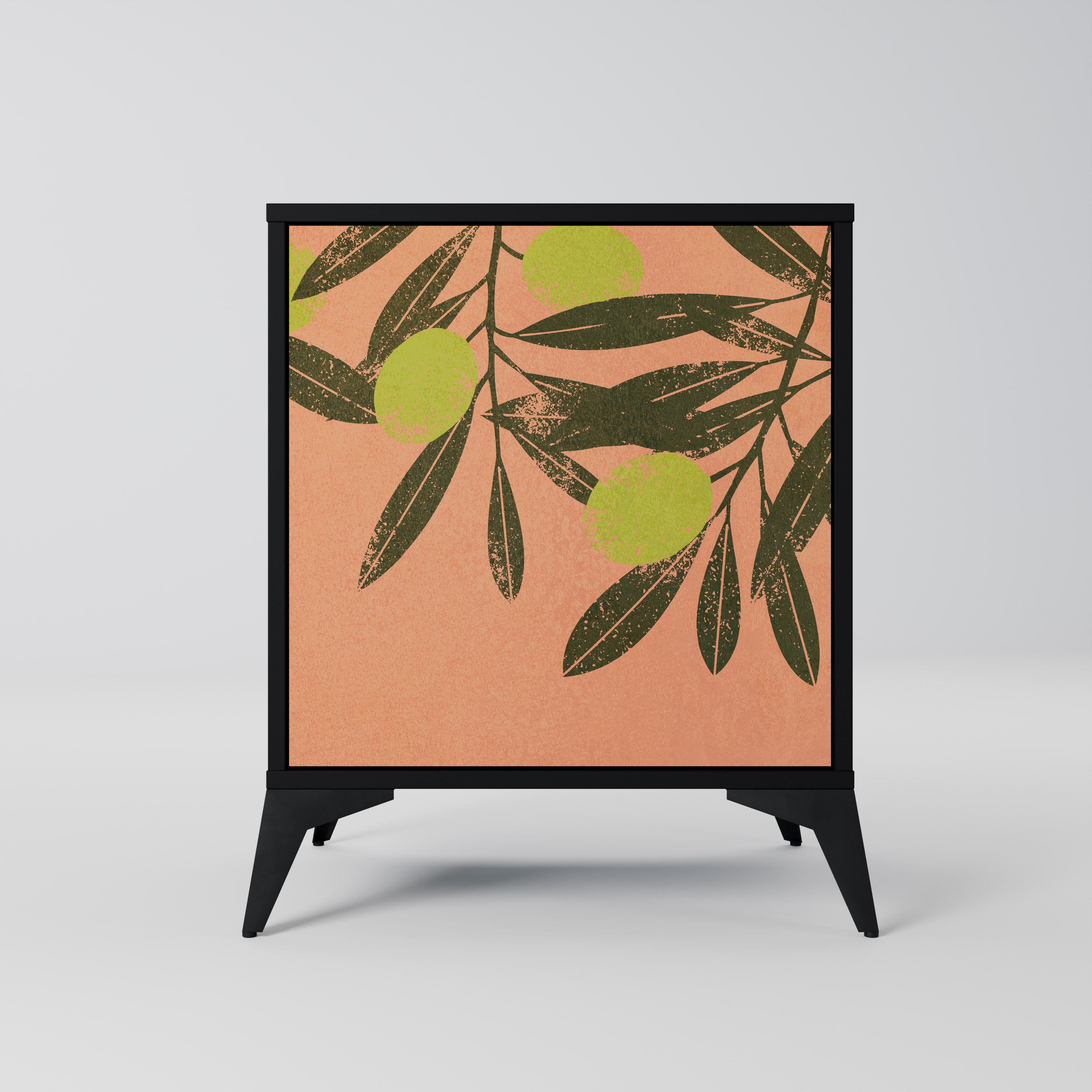 JUICY OLIVES Komoda 1-drzwiowa korpus Czarny