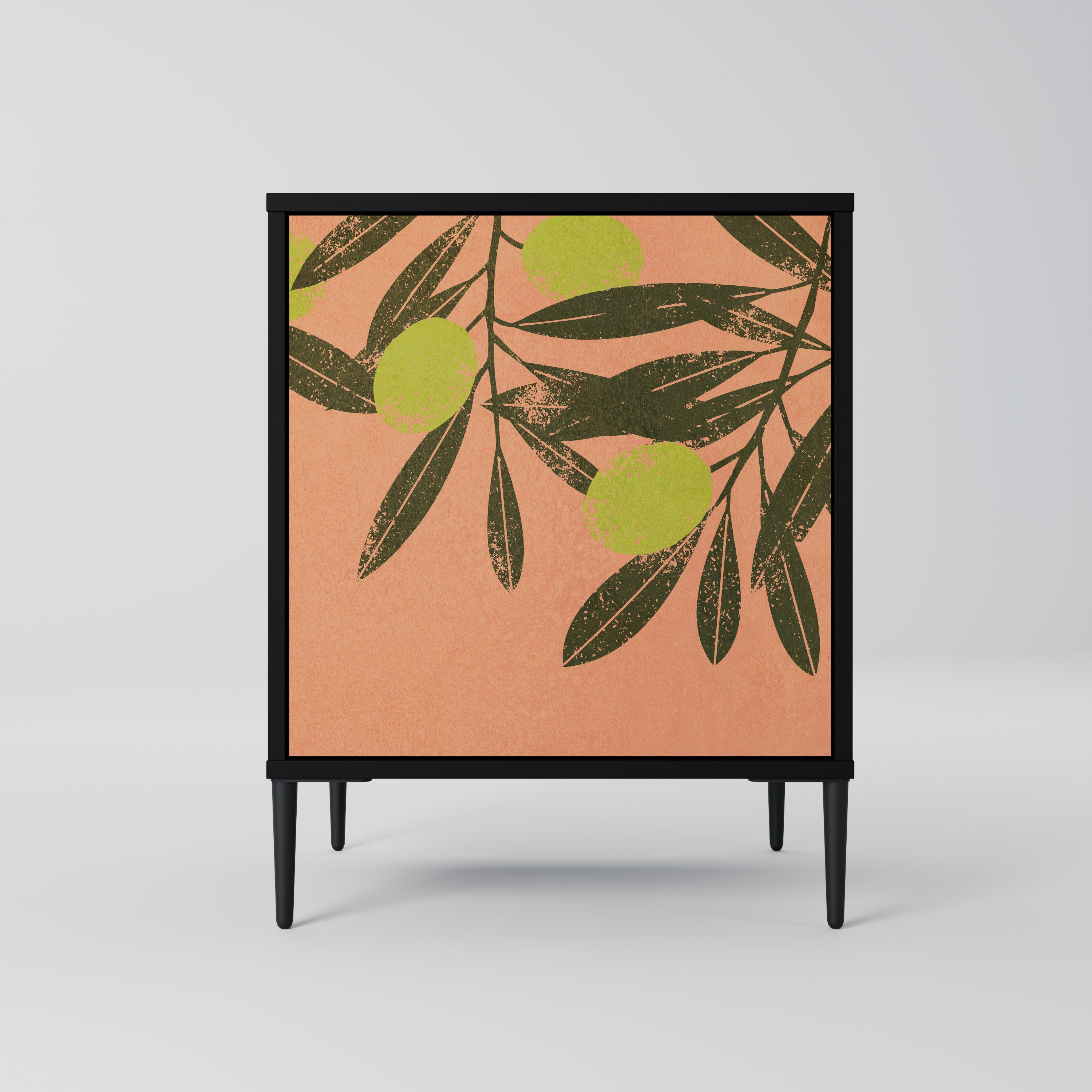 JUICY OLIVES Komoda 1-drzwiowa korpus Czarny