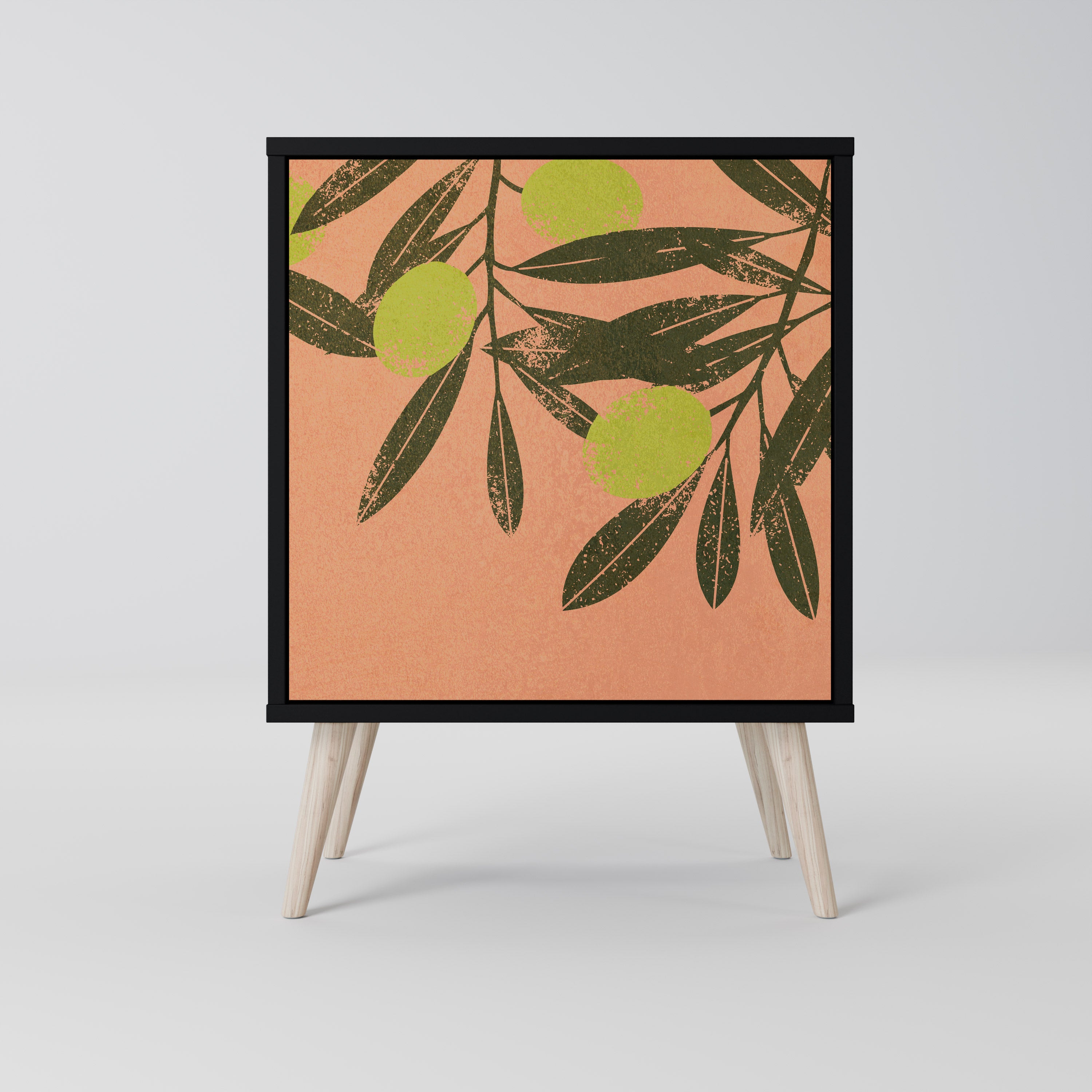 JUICY OLIVES Komoda 1-drzwiowa korpus Czarny