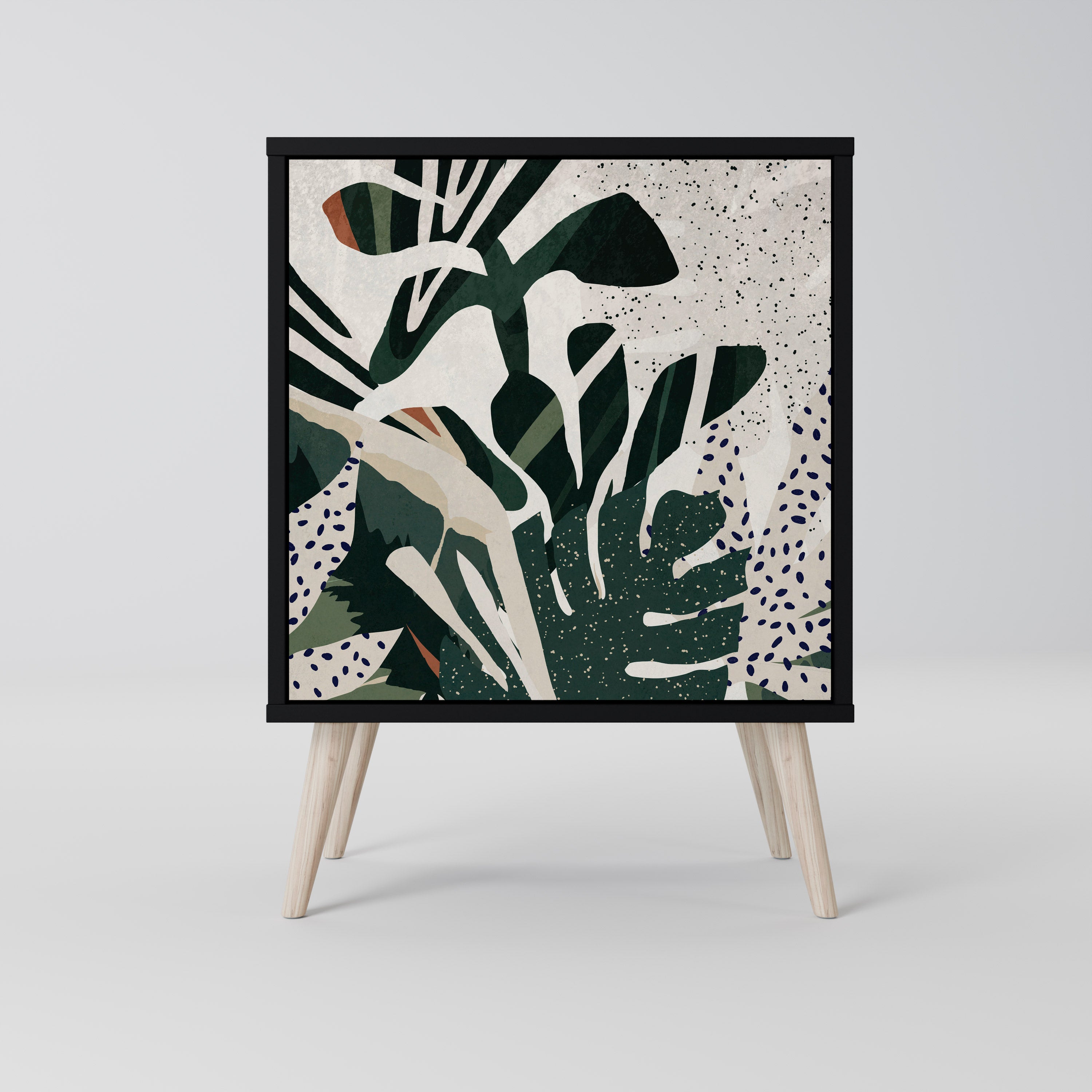 VERDURE FORMATION Komoda 1-drzwiowa korpus Czarny