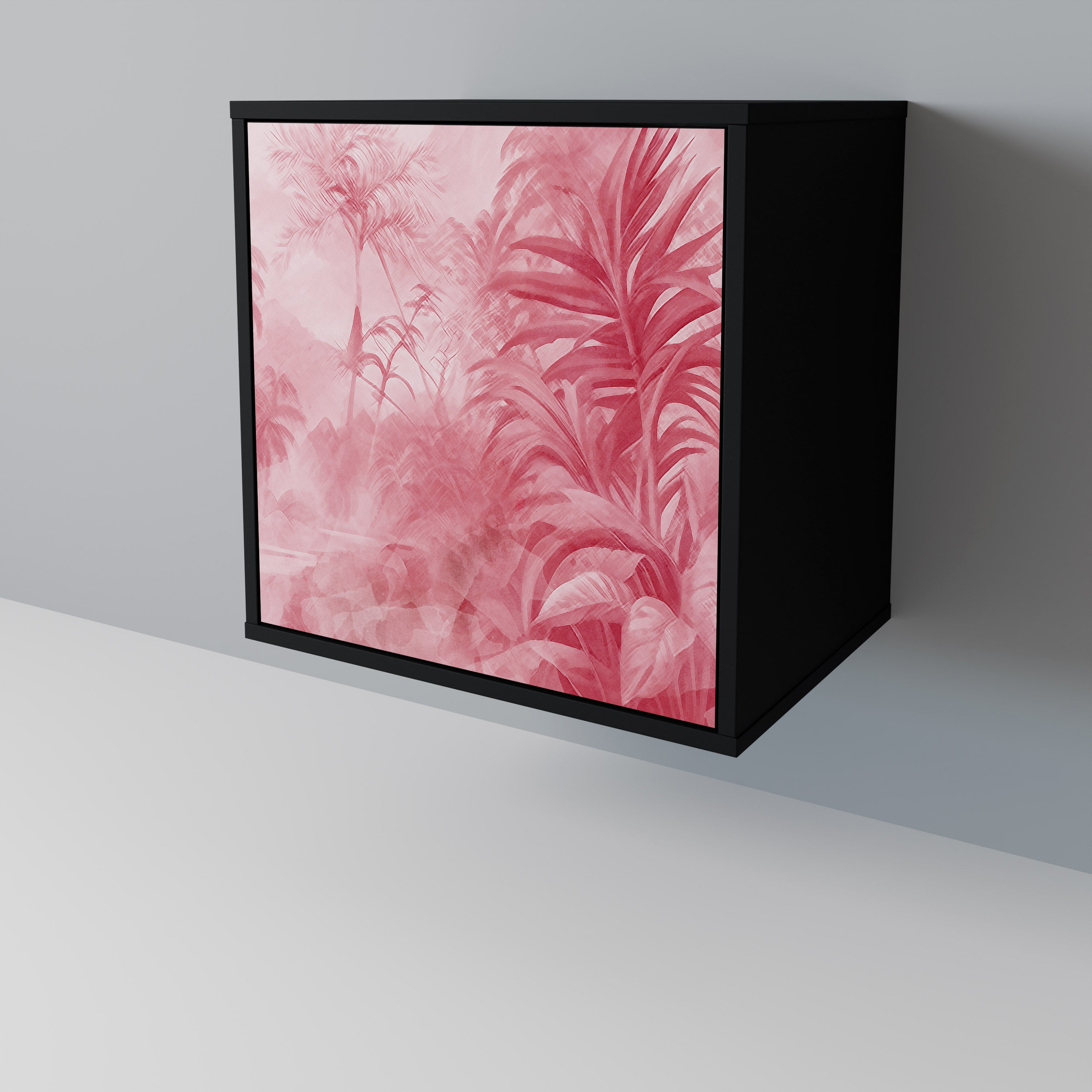 SWEET TROPICS Komoda 1-drzwiowa korpus Czarny