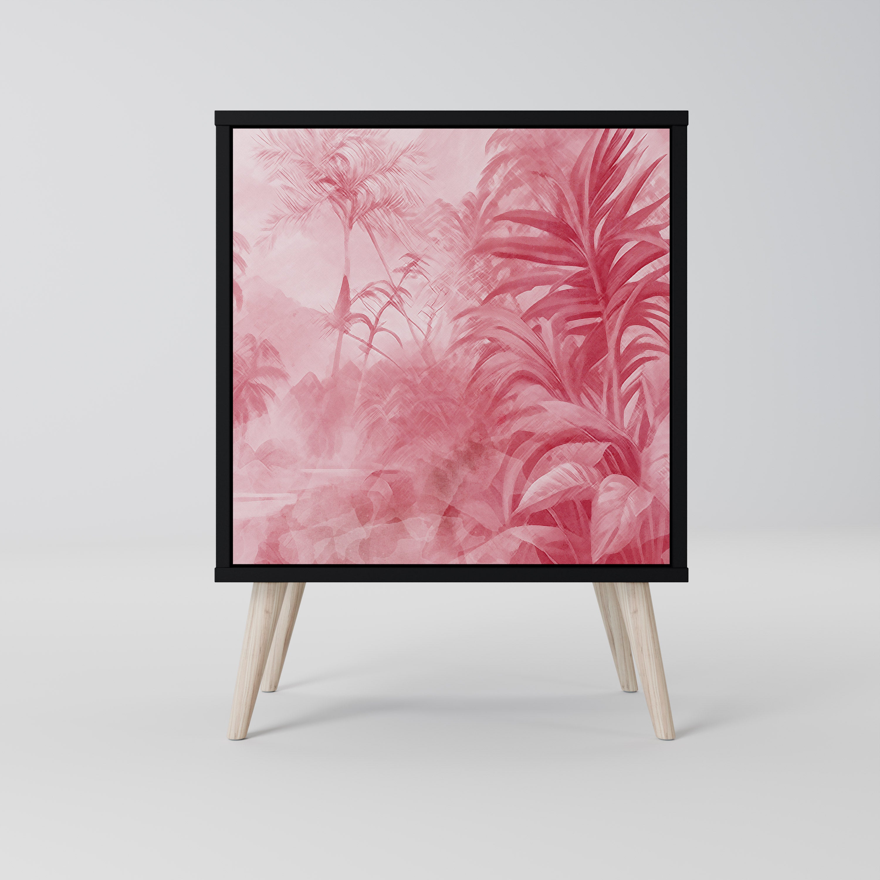 SWEET TROPICS Komoda 1-drzwiowa korpus Czarny