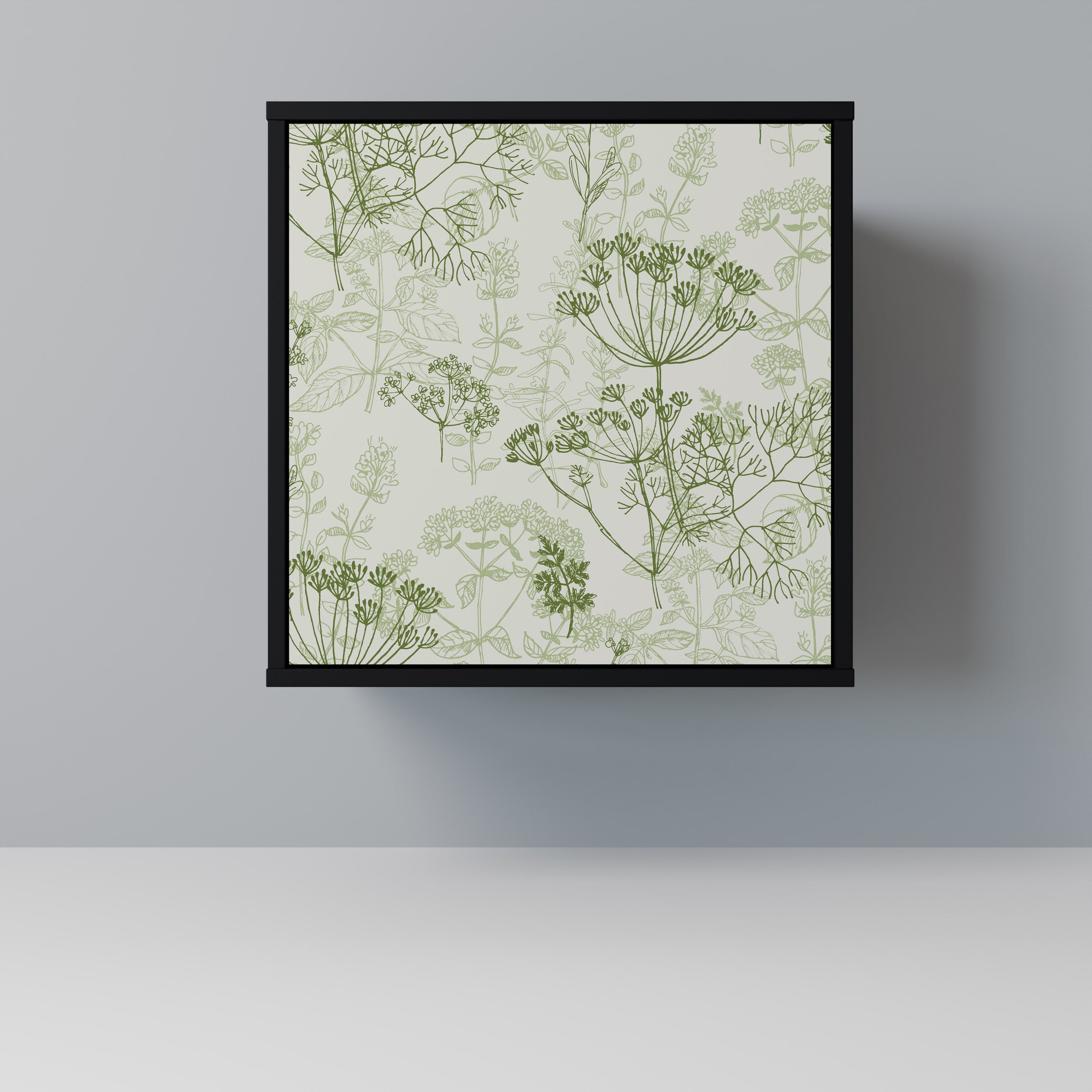 FENNEL BALDACHIN Komoda 1-drzwiowa korpus Czarny