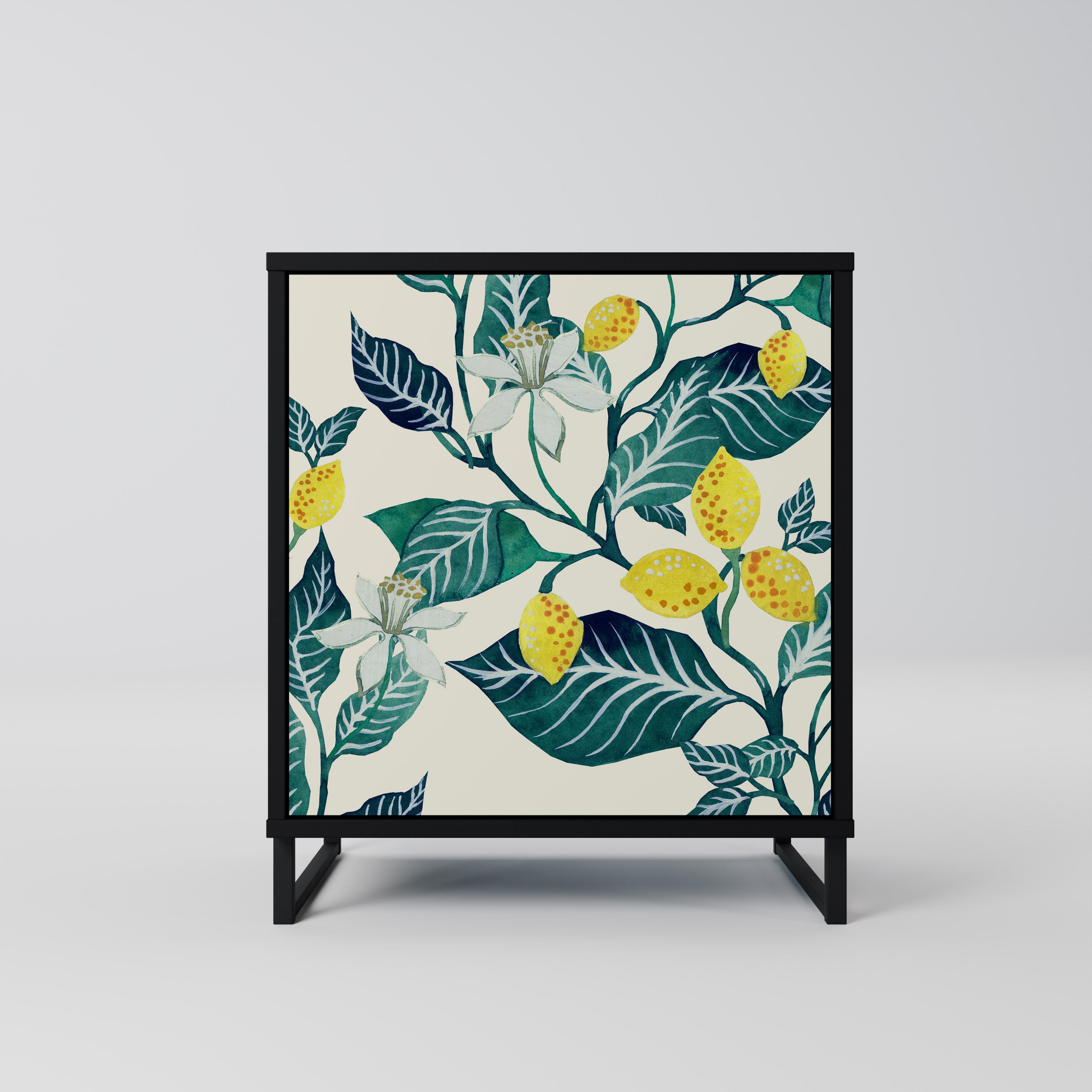 LEMON TREE Komoda 1-drzwiowa korpus Czarny