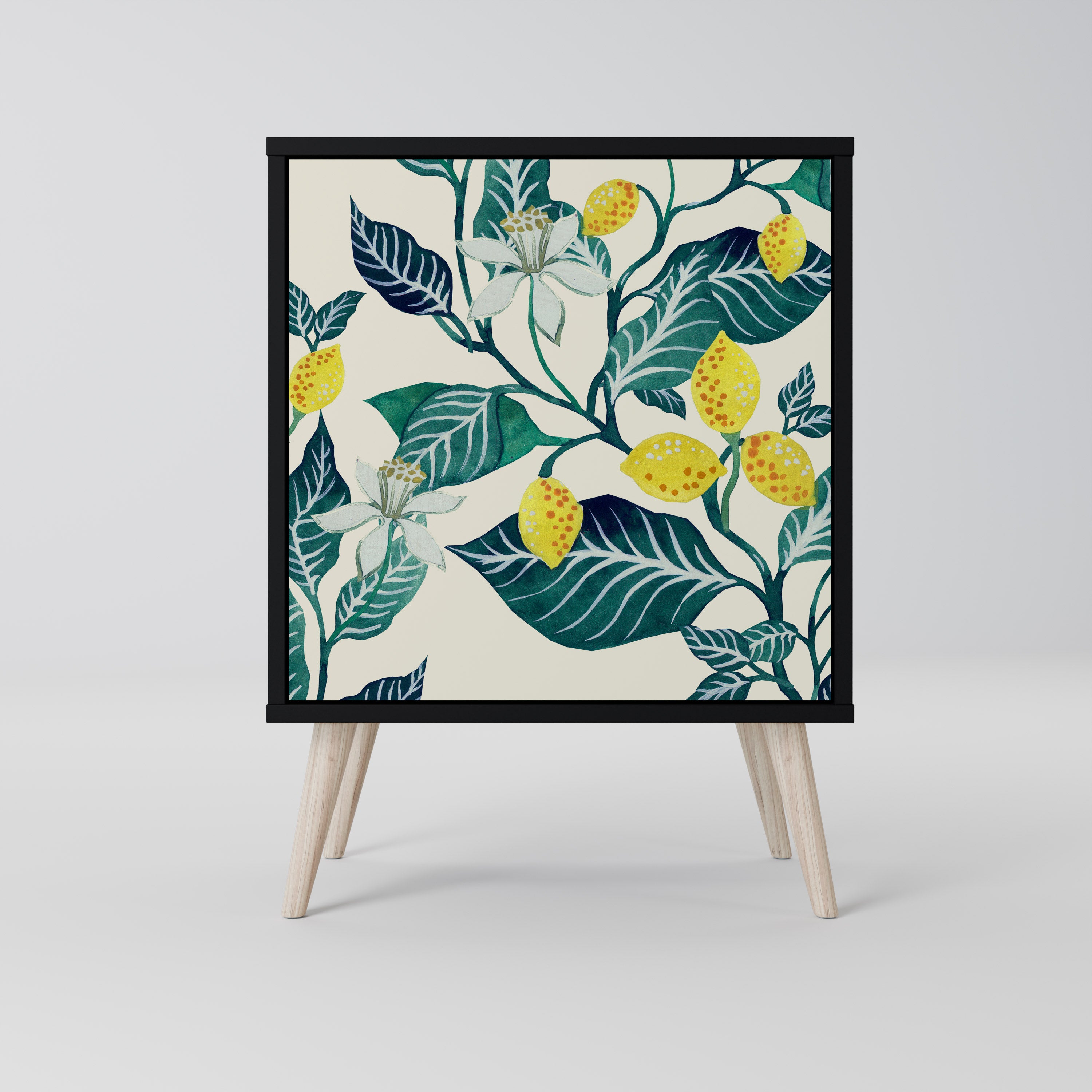 LEMON TREE Komoda 1-drzwiowa korpus Czarny