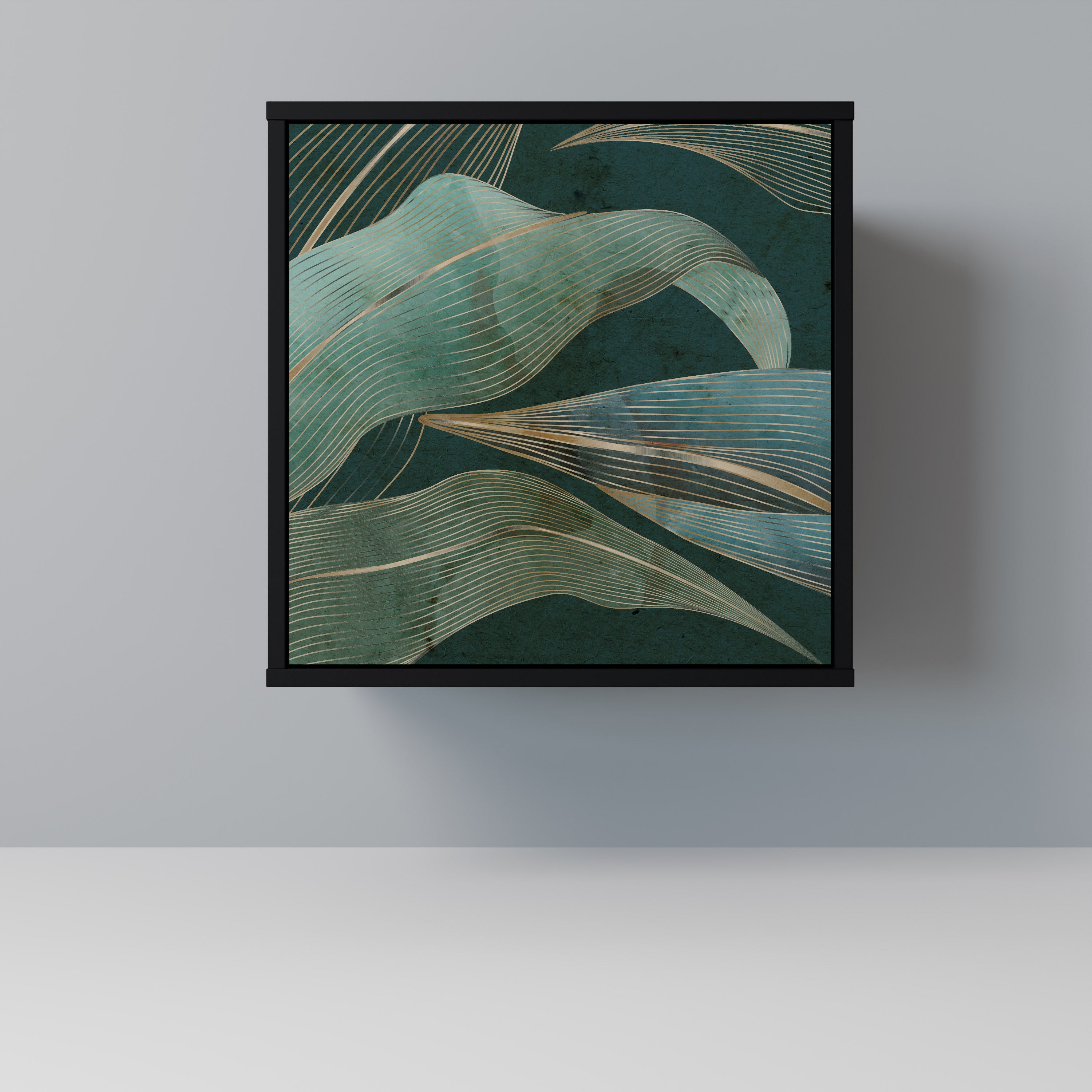 ROYAL GREEN Komoda 1-drzwiowa korpus Czarny