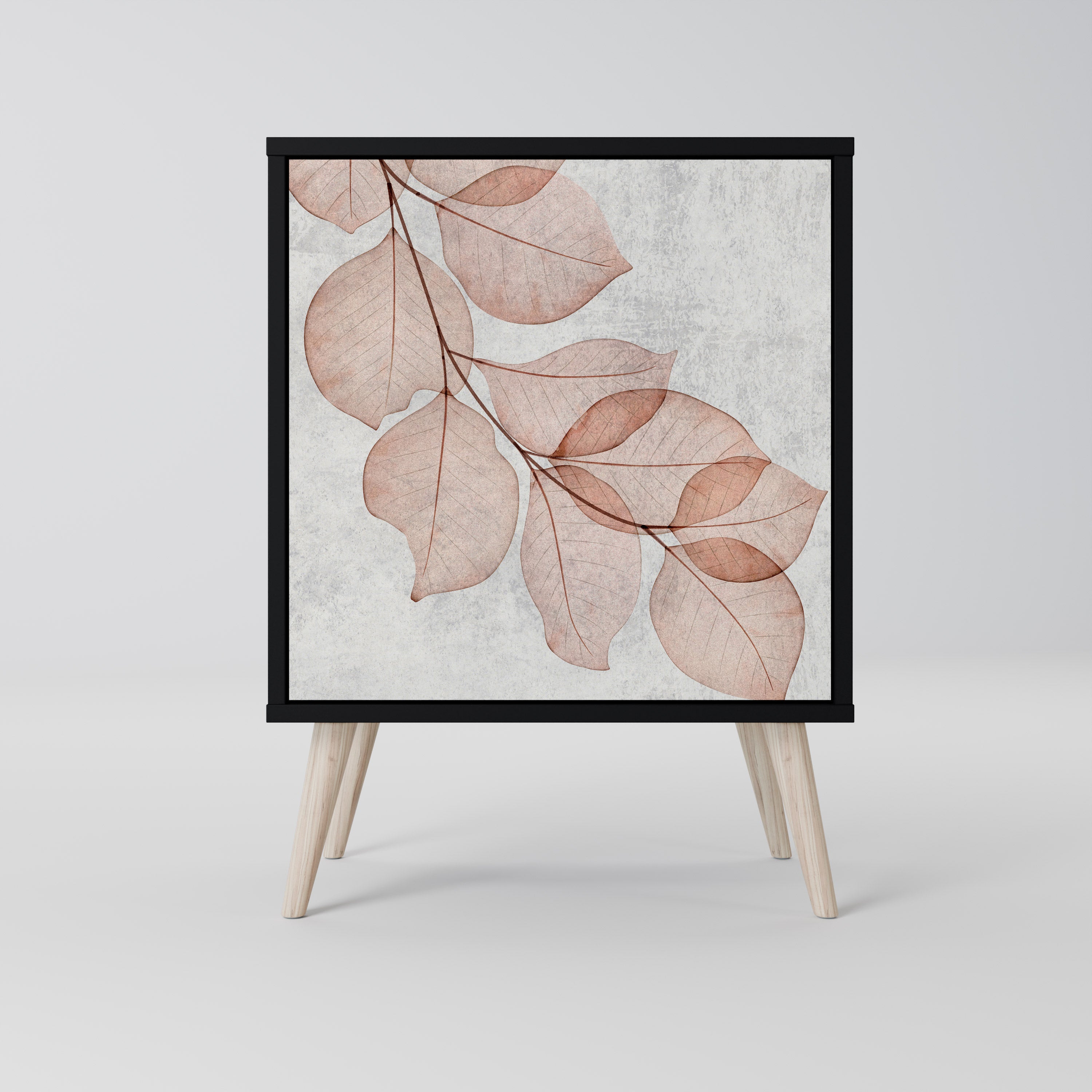 AUTUMN FRAGILITY Komoda 1-drzwiowa korpus Czarny