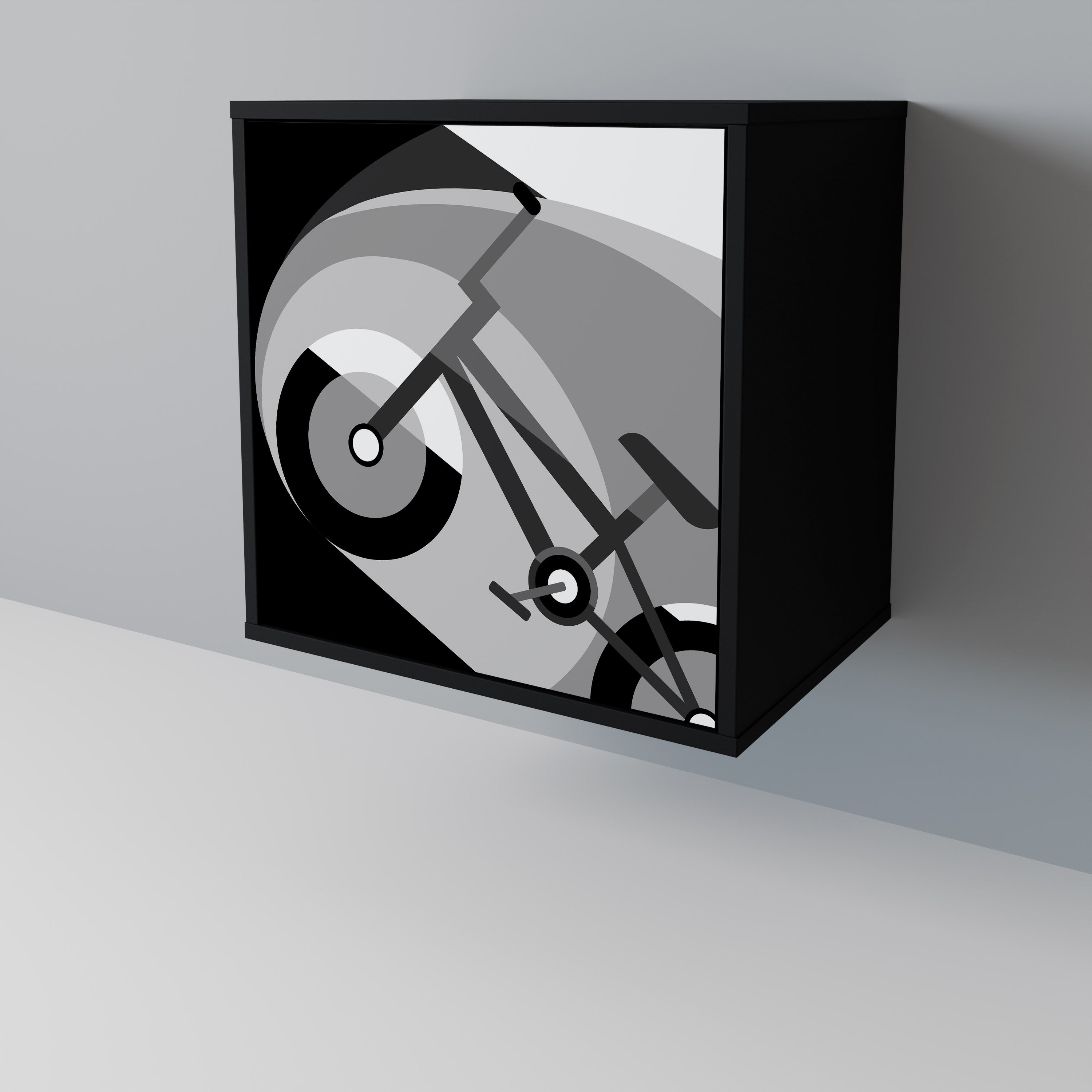 BIKE ENERGY Komoda 1-drzwiowa korpus Czarny