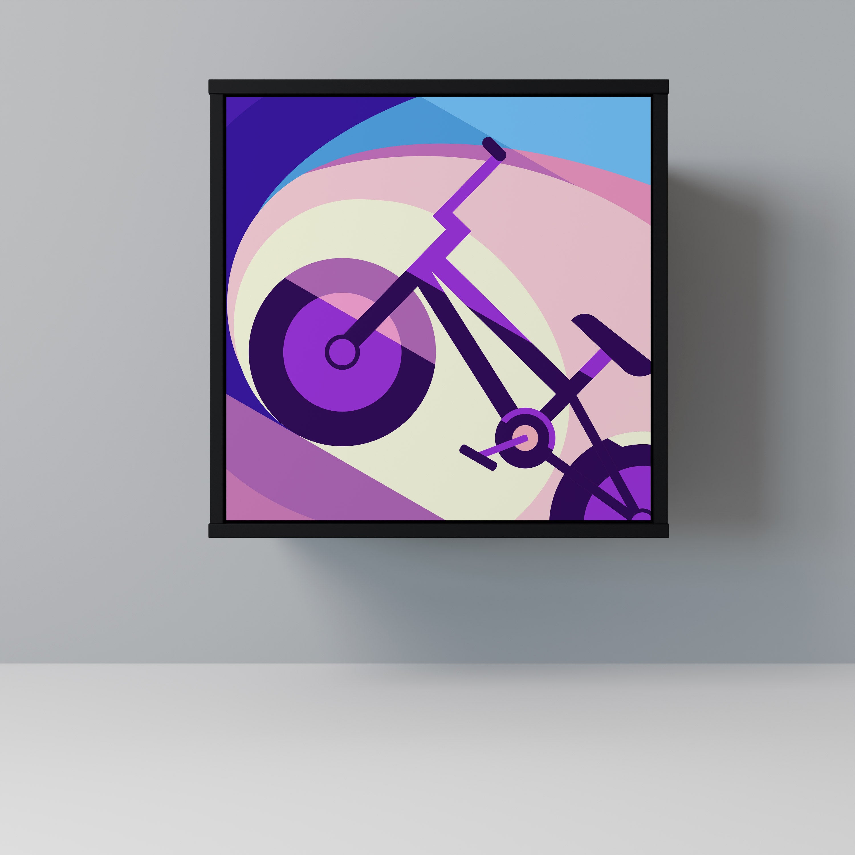 BIKE DREAMS Komoda 1-drzwiowa korpus Czarny