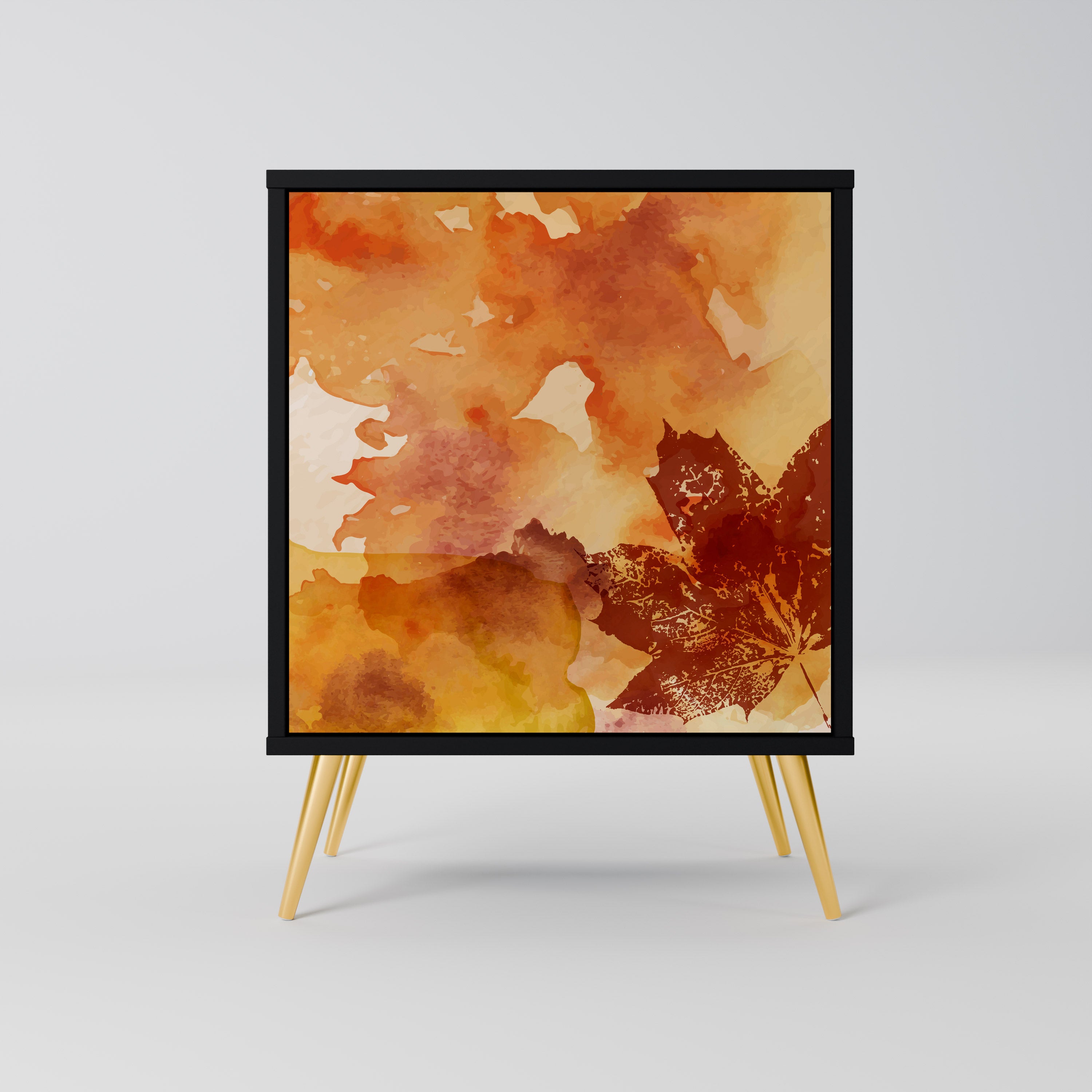 TRACES OF AUTUMN Komoda 1-drzwiowa korpus Czarny