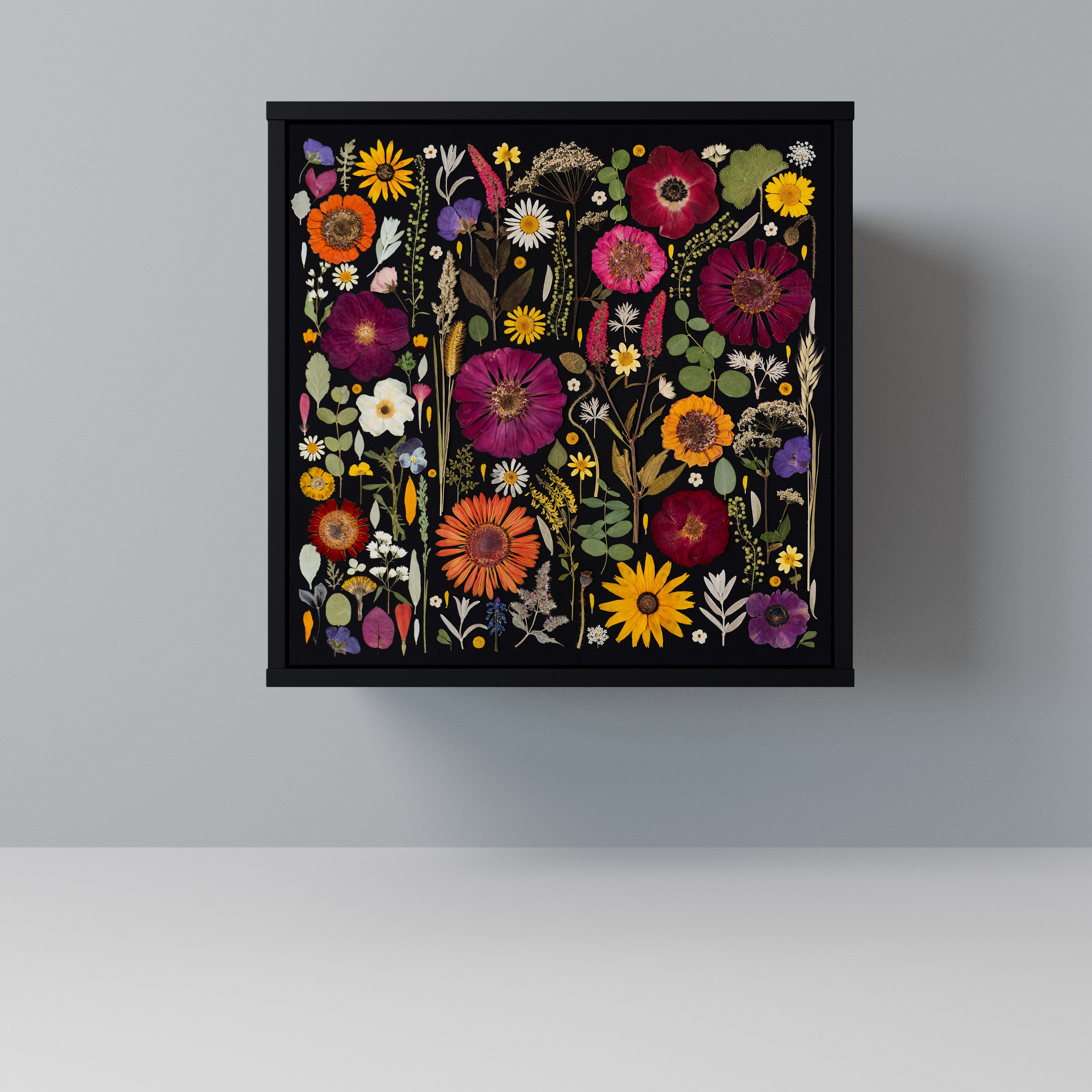 MIDNIGHT GARDEN Komoda 1-drzwiowa korpus Czarny