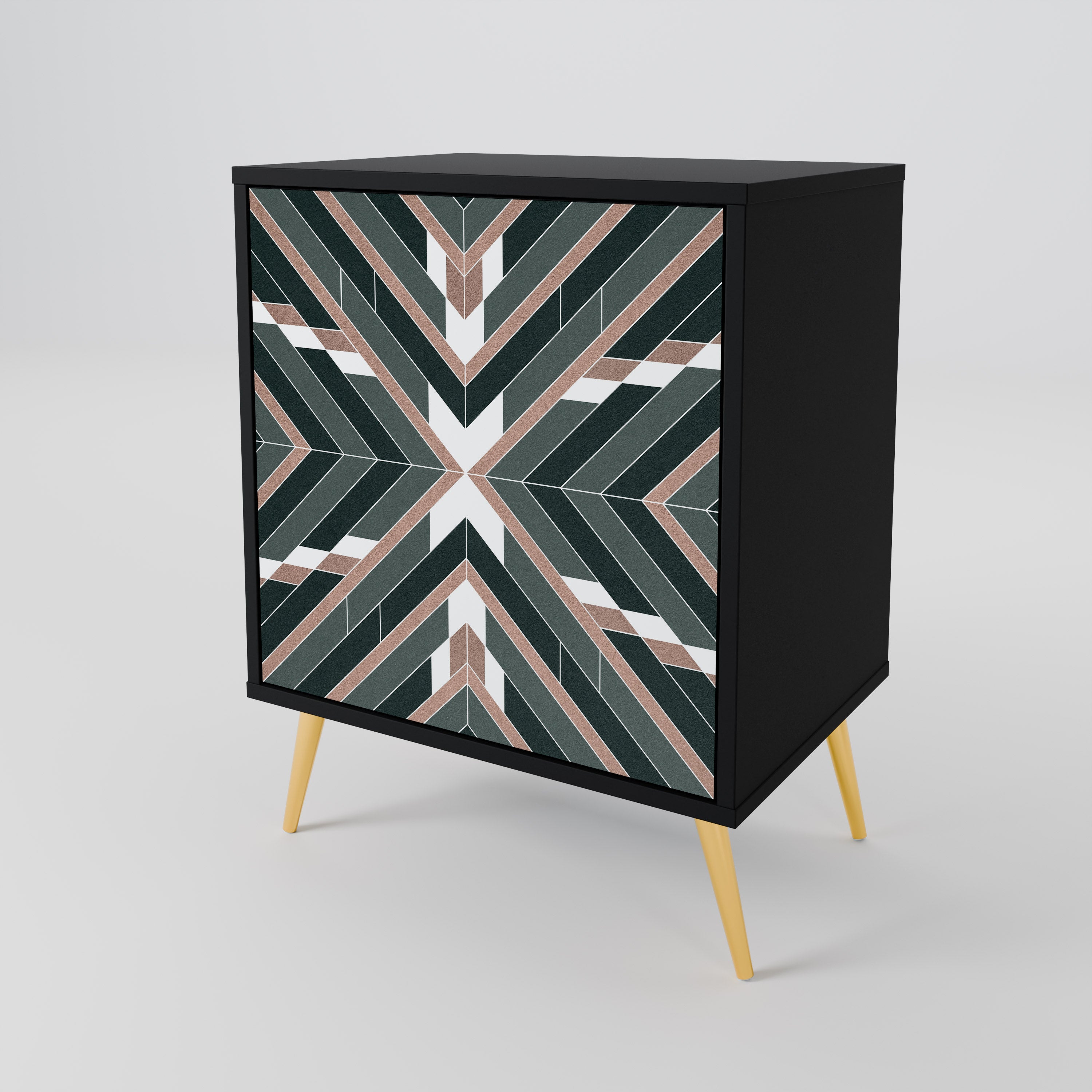 DIMENSION DELIGHTS Komoda 1-drzwiowa korpus Czarny