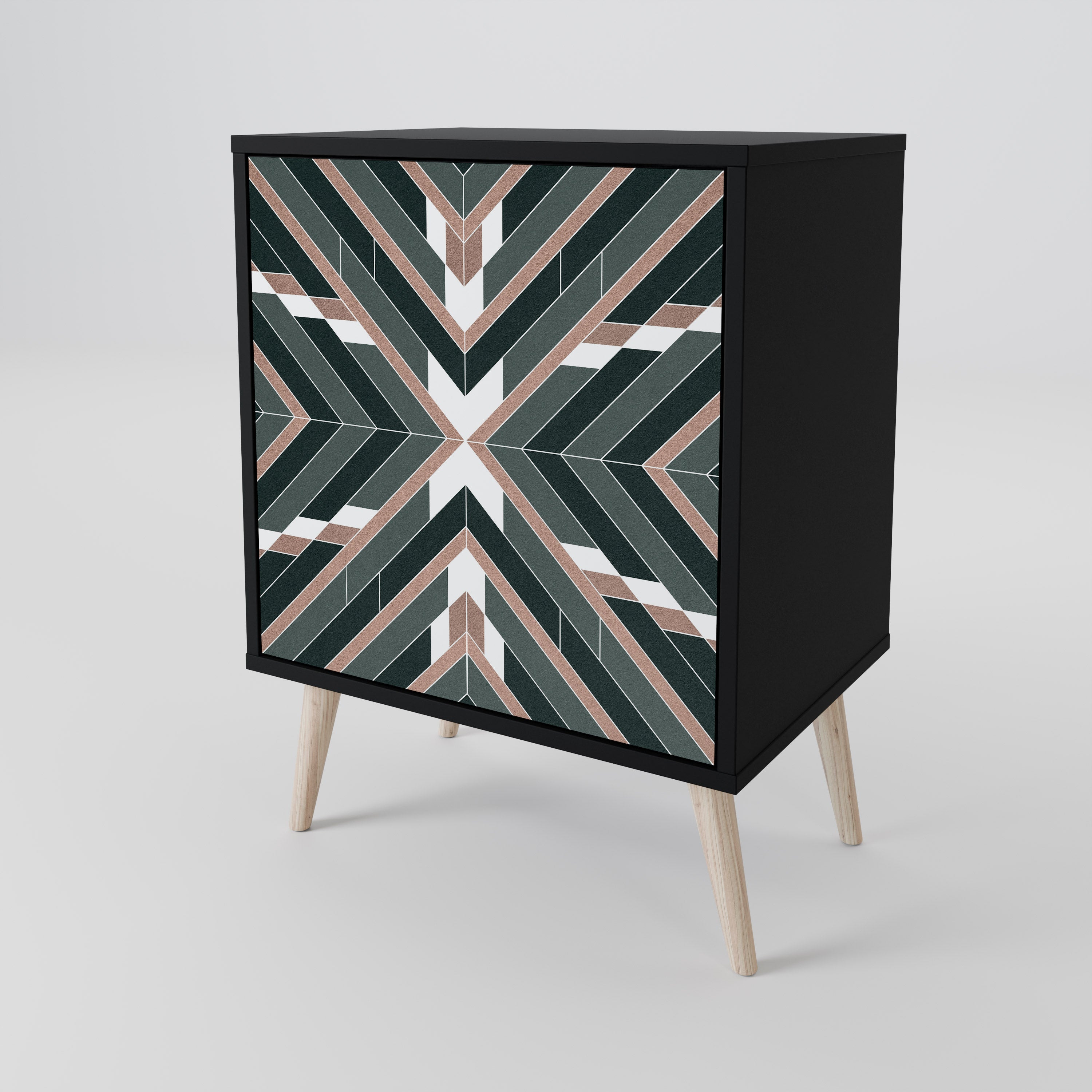 DIMENSION DELIGHTS Komoda 1-drzwiowa korpus Czarny