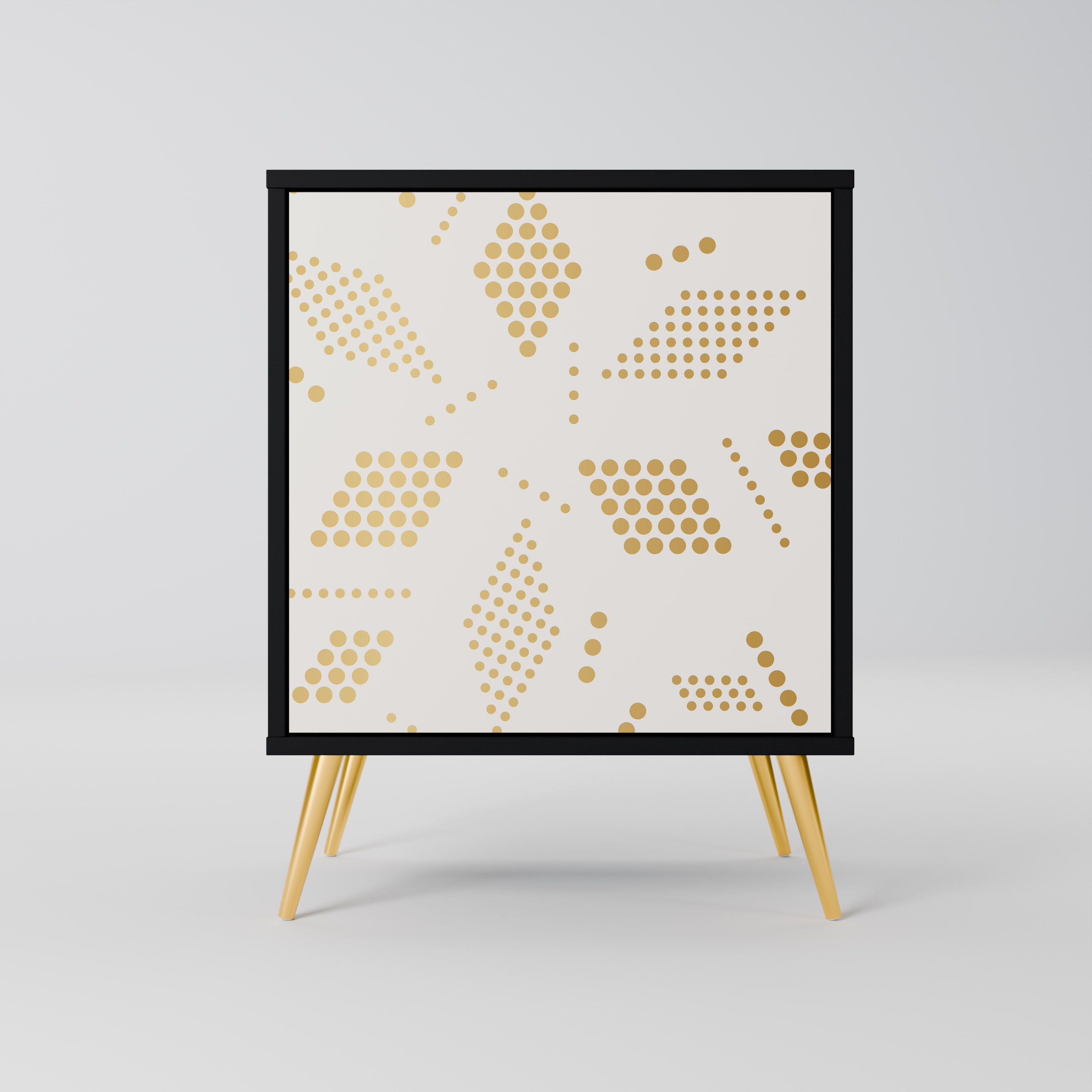 SPOTTED DAZE Komoda 1-drzwiowa korpus Czarny