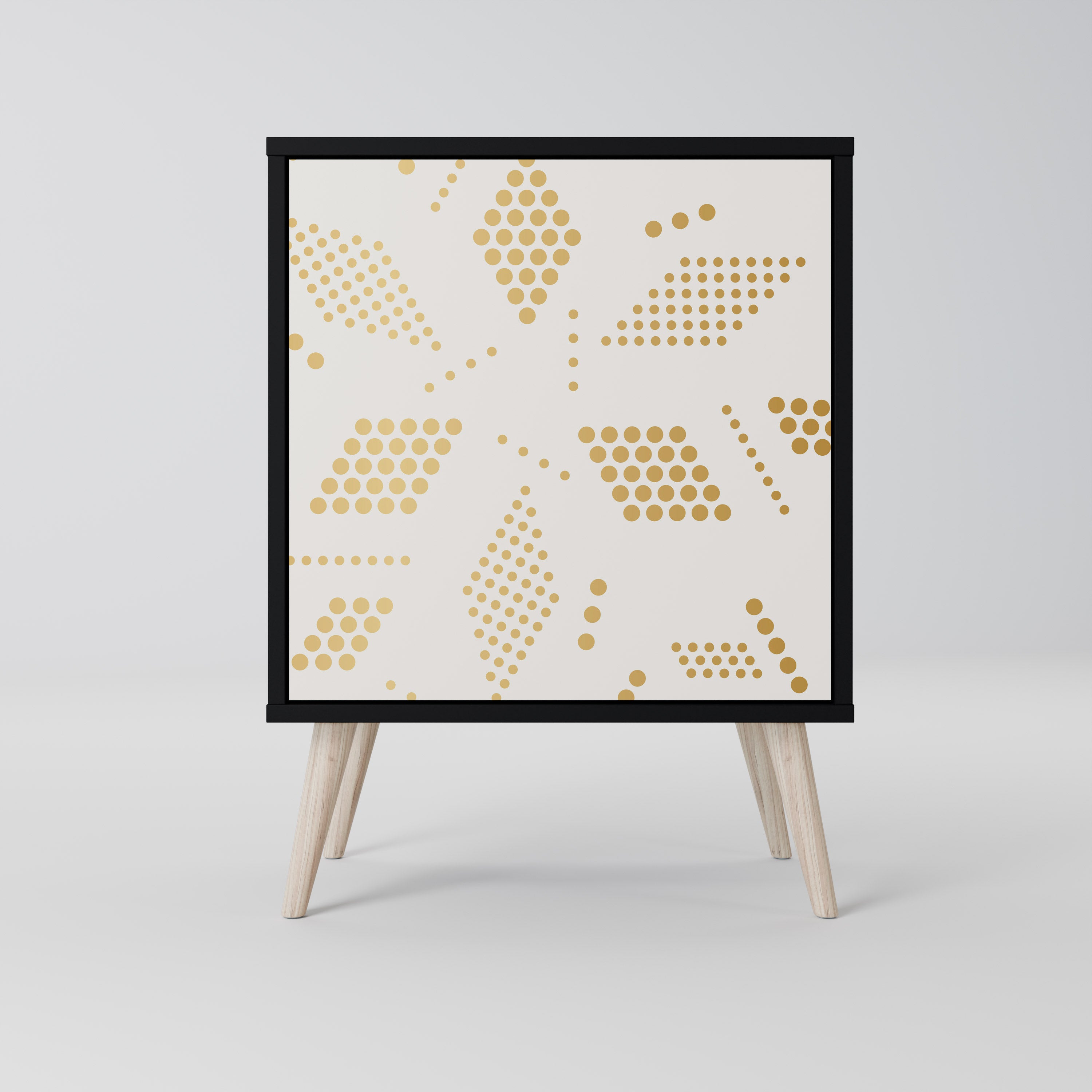 SPOTTED DAZE Komoda 1-drzwiowa korpus Czarny