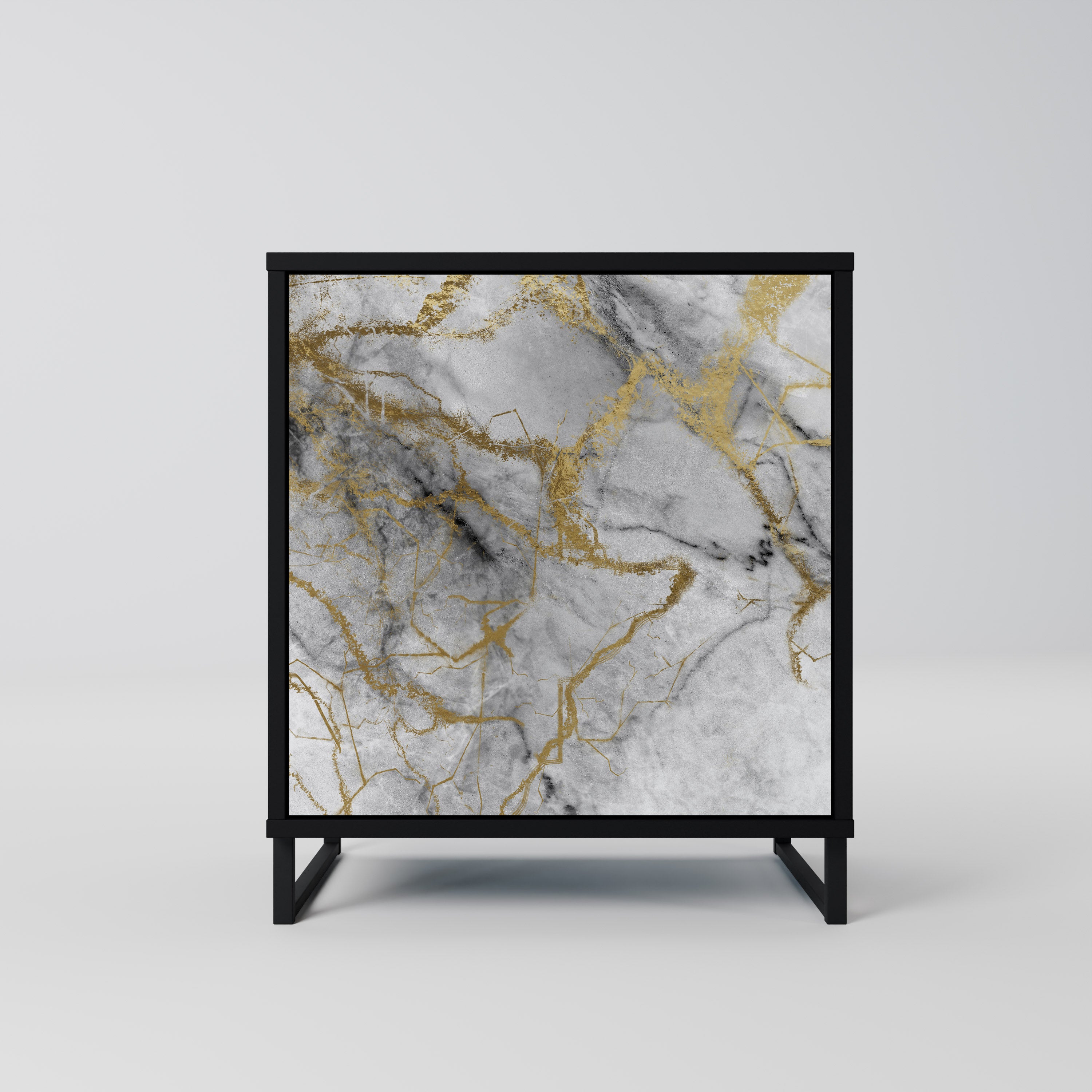 TIMELESS GLIDE Komoda 1-drzwiowa korpus Czarny