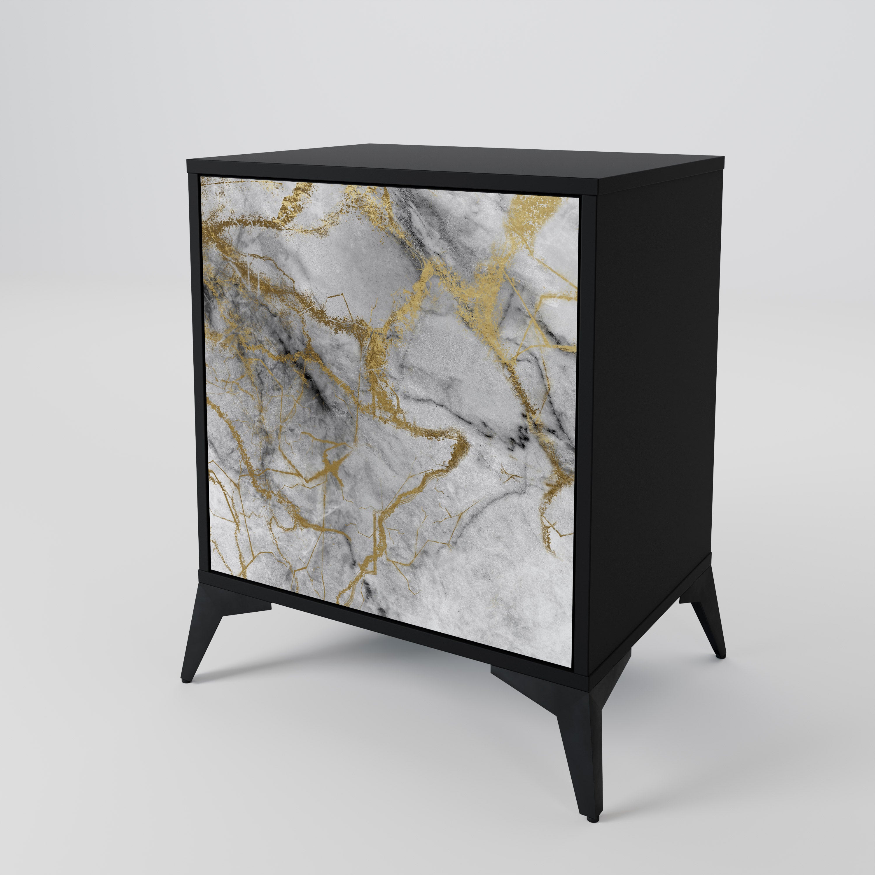 TIMELESS GLIDE Komoda 1-drzwiowa korpus Czarny