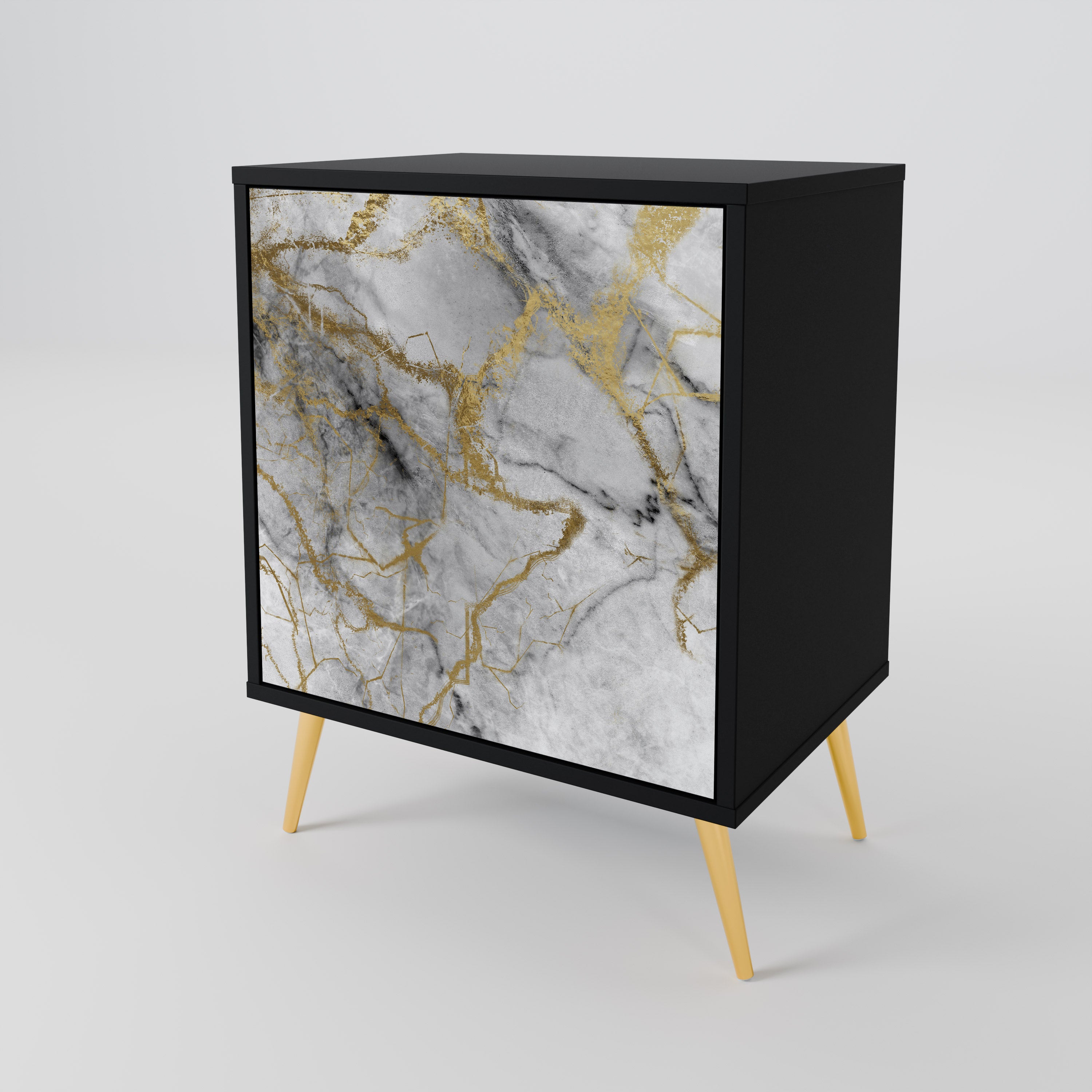 TIMELESS GLIDE Komoda 1-drzwiowa korpus Czarny