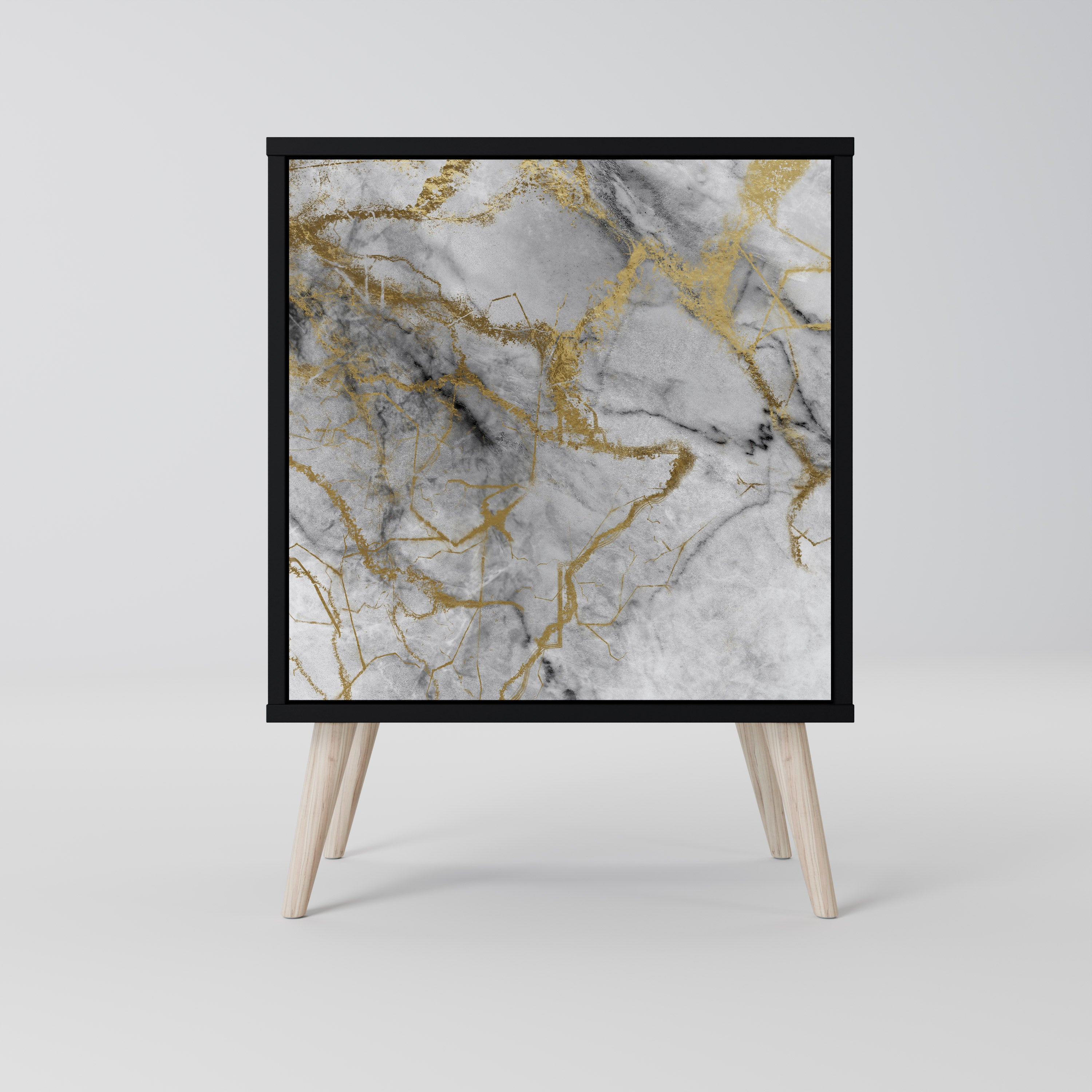 TIMELESS GLIDE Komoda 1-drzwiowa korpus Czarny