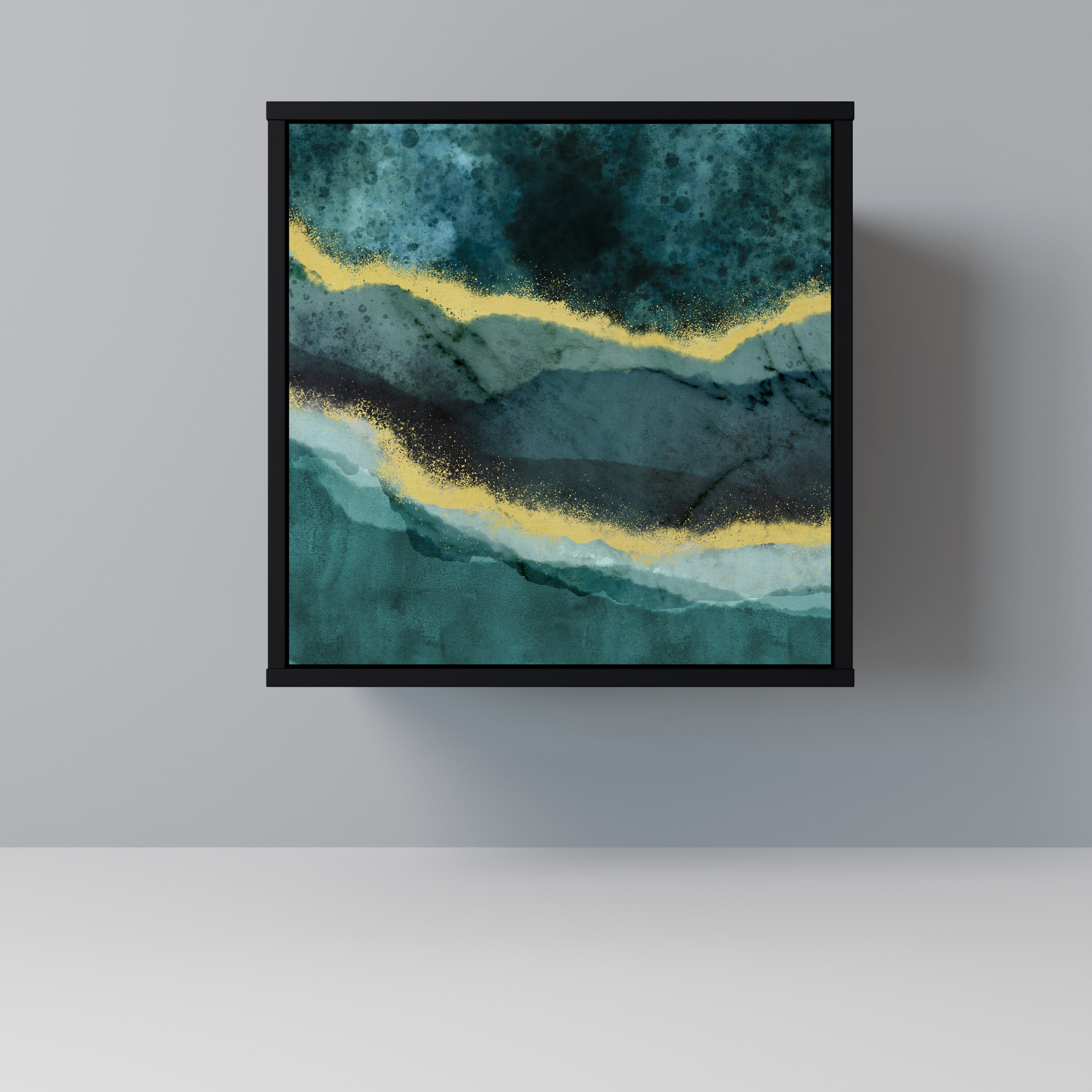 GOLDRUSH ODYSSEY Komoda 1-drzwiowa korpus Czarny