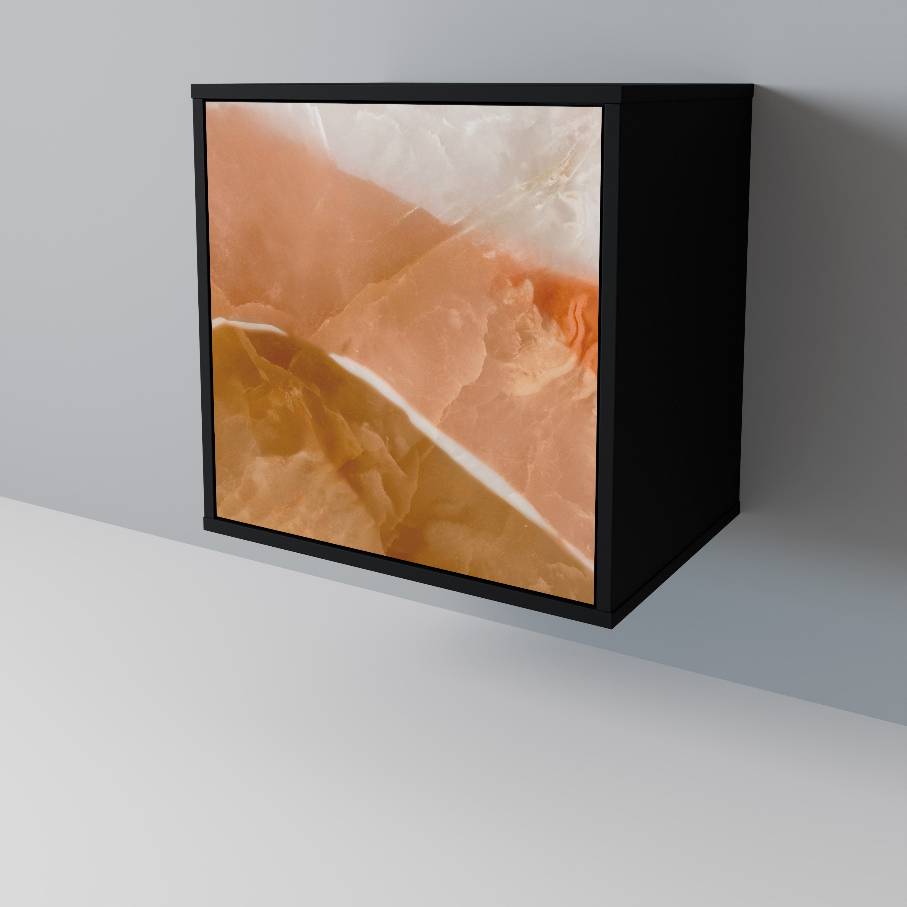 SANDHILLS SPLENDOUR Komoda 1-drzwiowa korpus Czarny