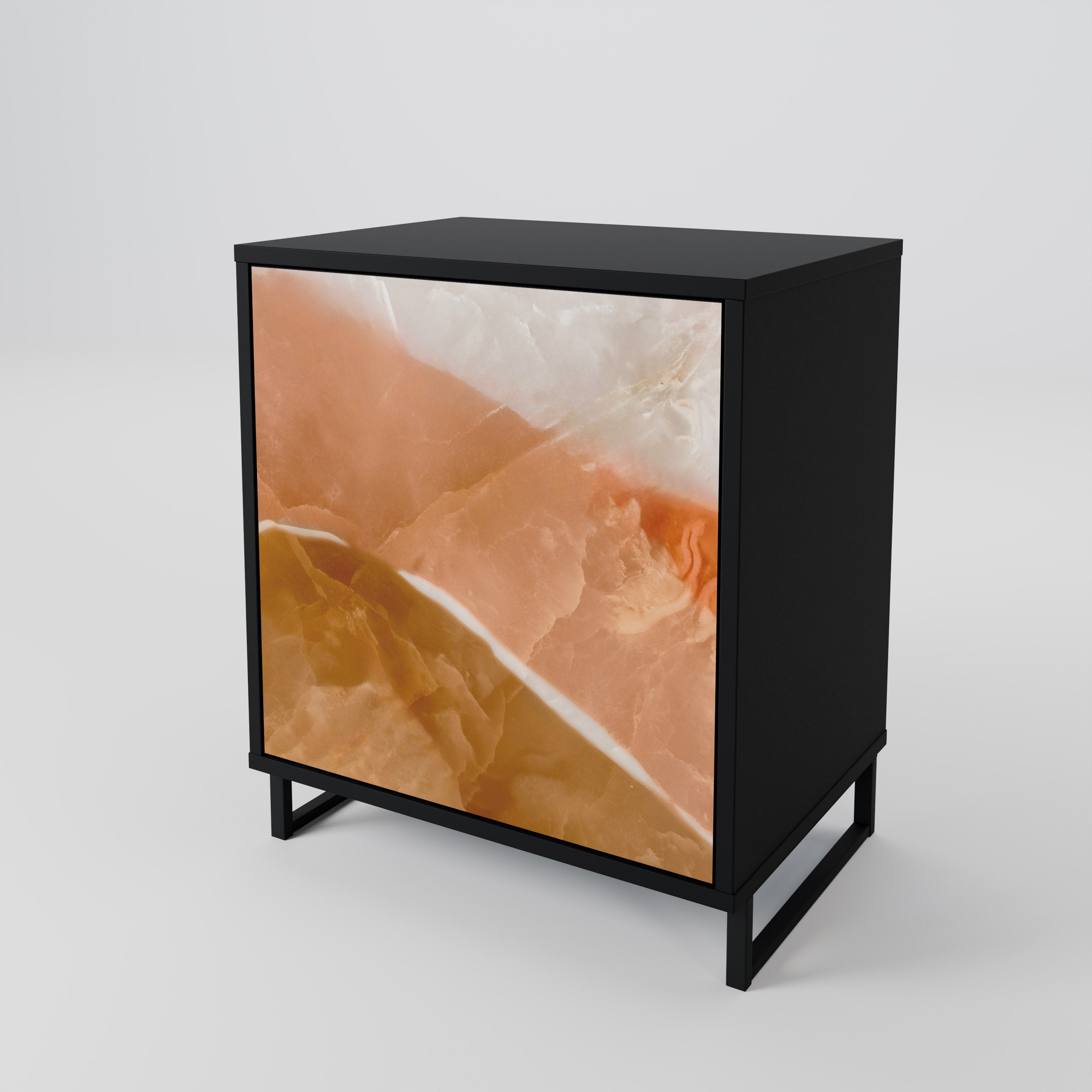 SANDHILLS SPLENDOUR Komoda 1-drzwiowa korpus Czarny