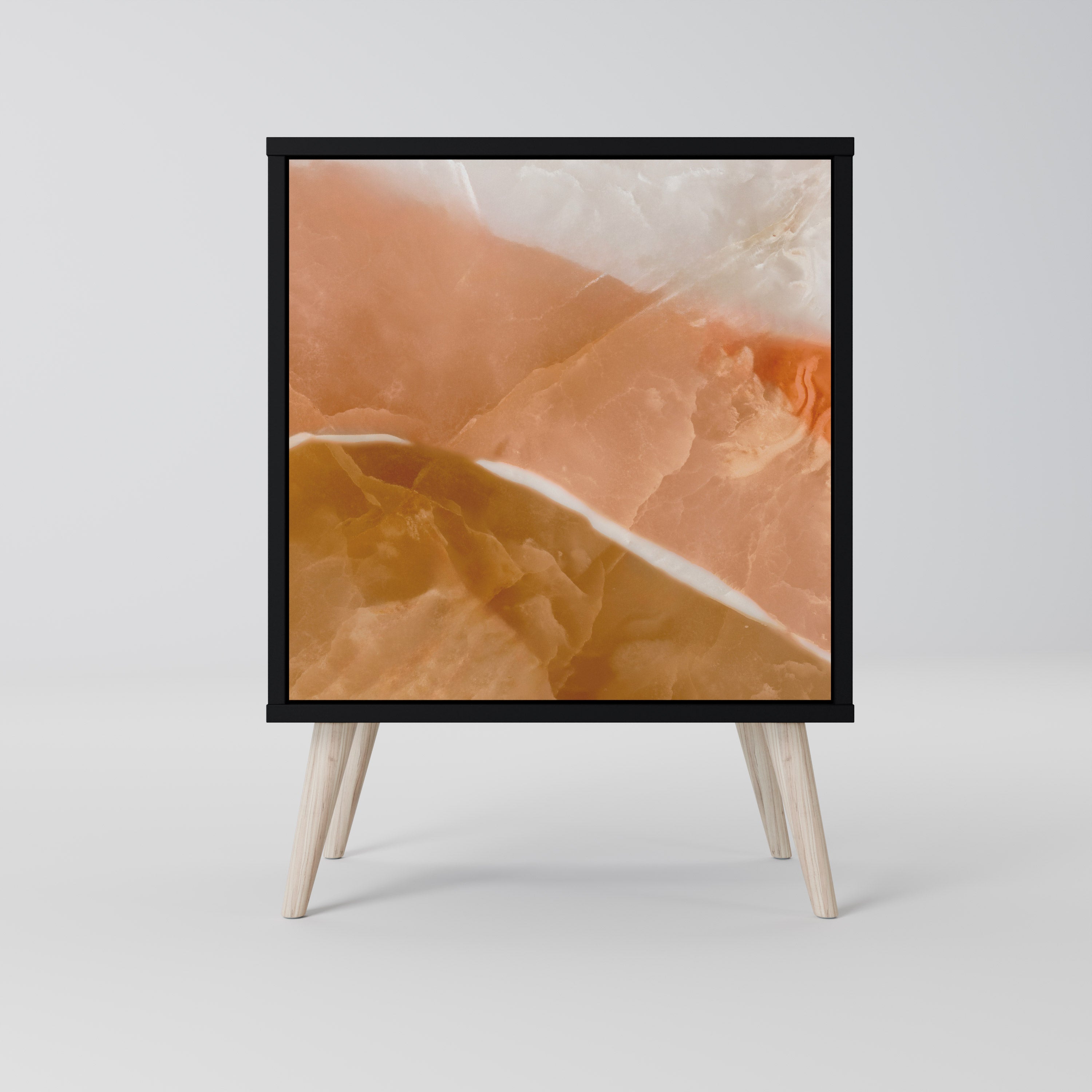 SANDHILLS SPLENDOUR Komoda 1-drzwiowa korpus Czarny