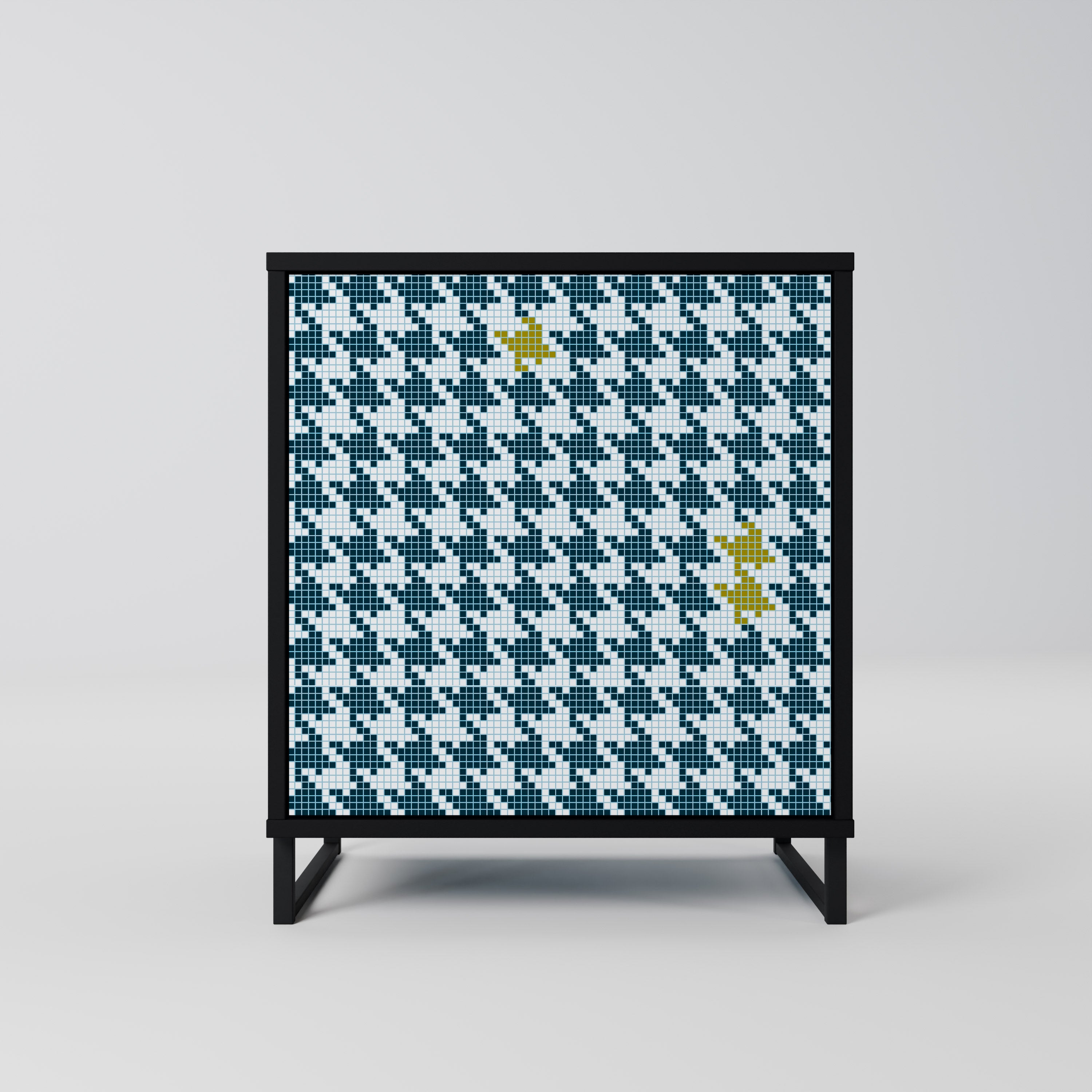 OUT OF CONTEXT Komoda 1-drzwiowa korpus Czarny