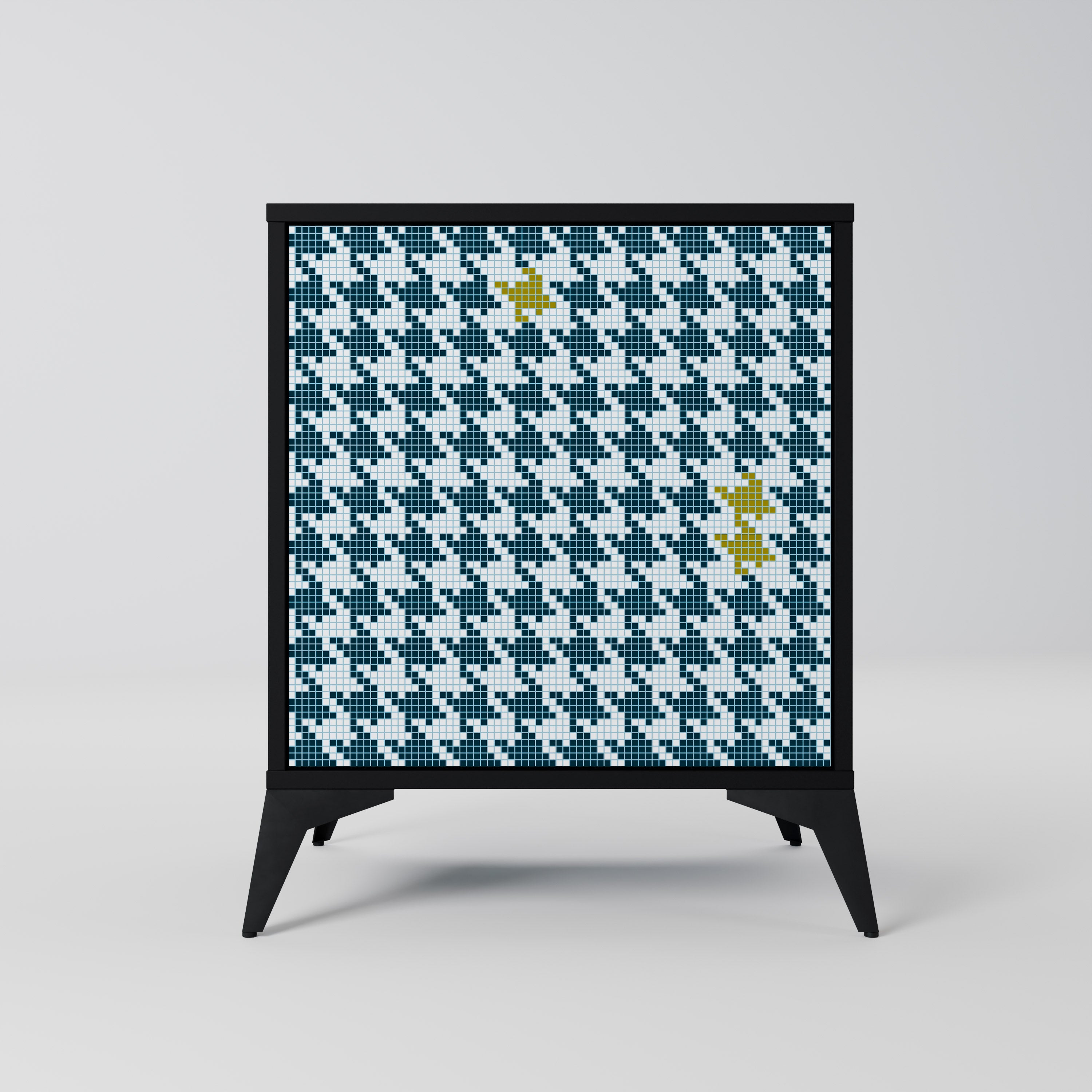 OUT OF CONTEXT Komoda 1-drzwiowa korpus Czarny