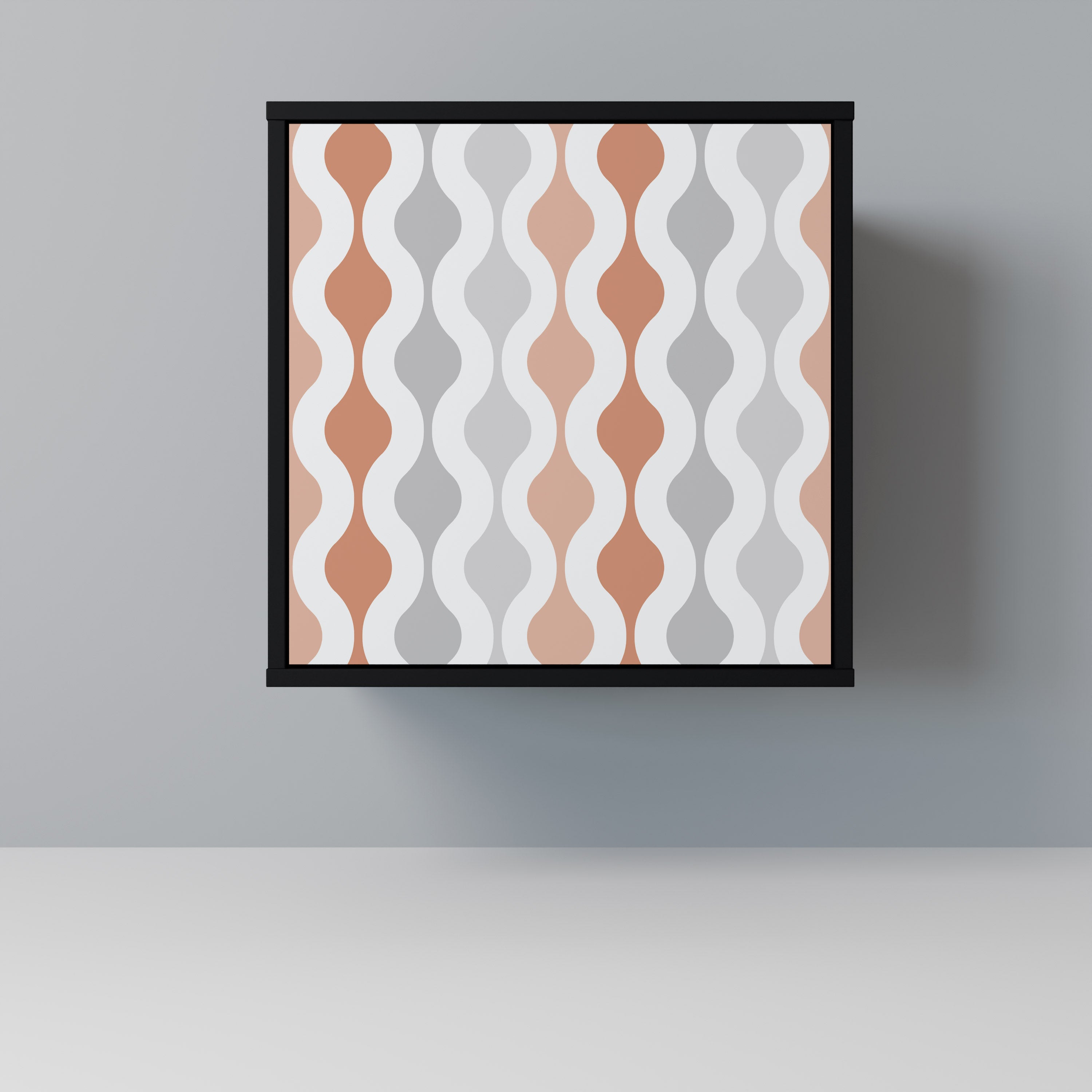 HAZY NOSTALGIA Komoda 1-drzwiowa korpus Czarny