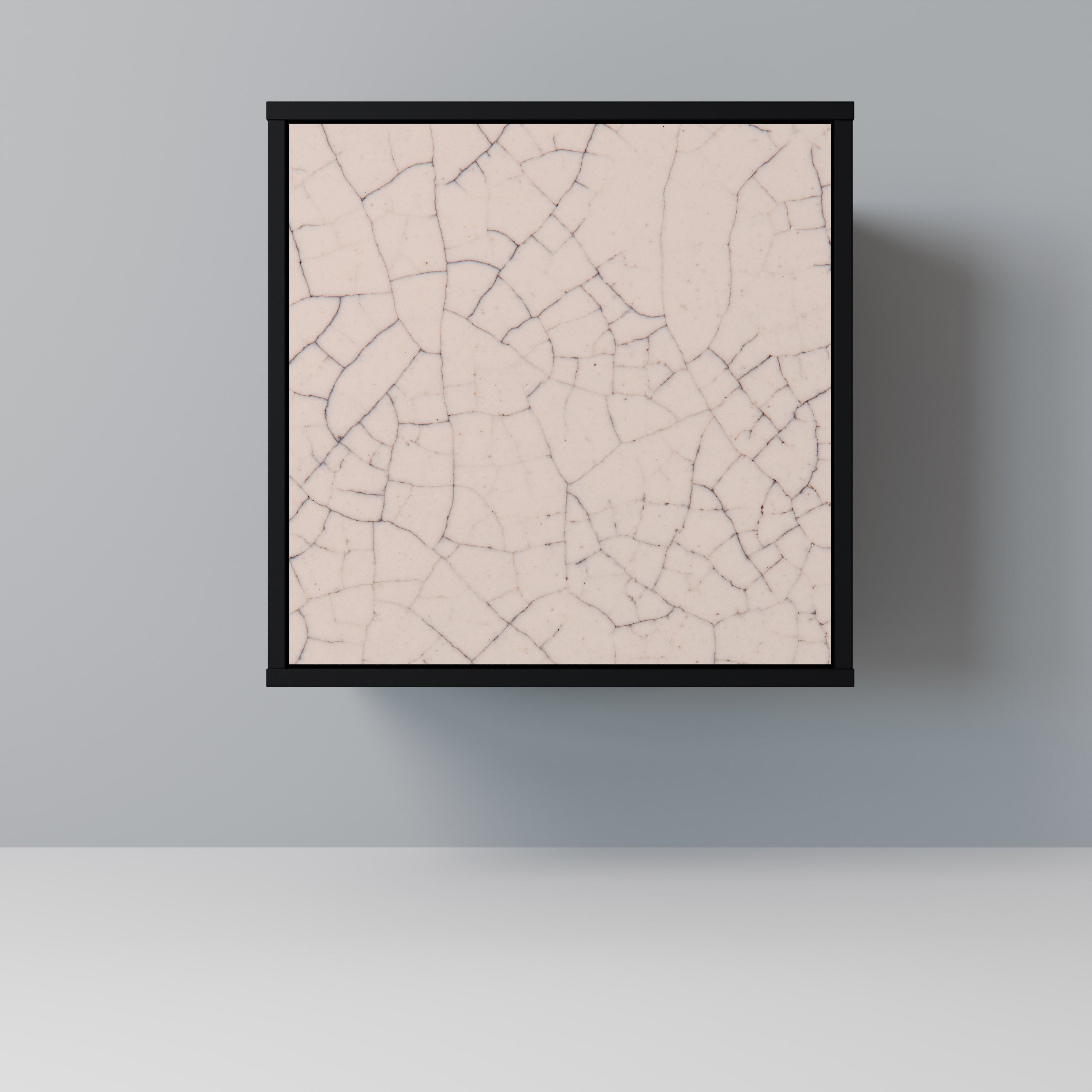 CERAMIC TEXTURE Komoda 1-drzwiowa korpus Czarny