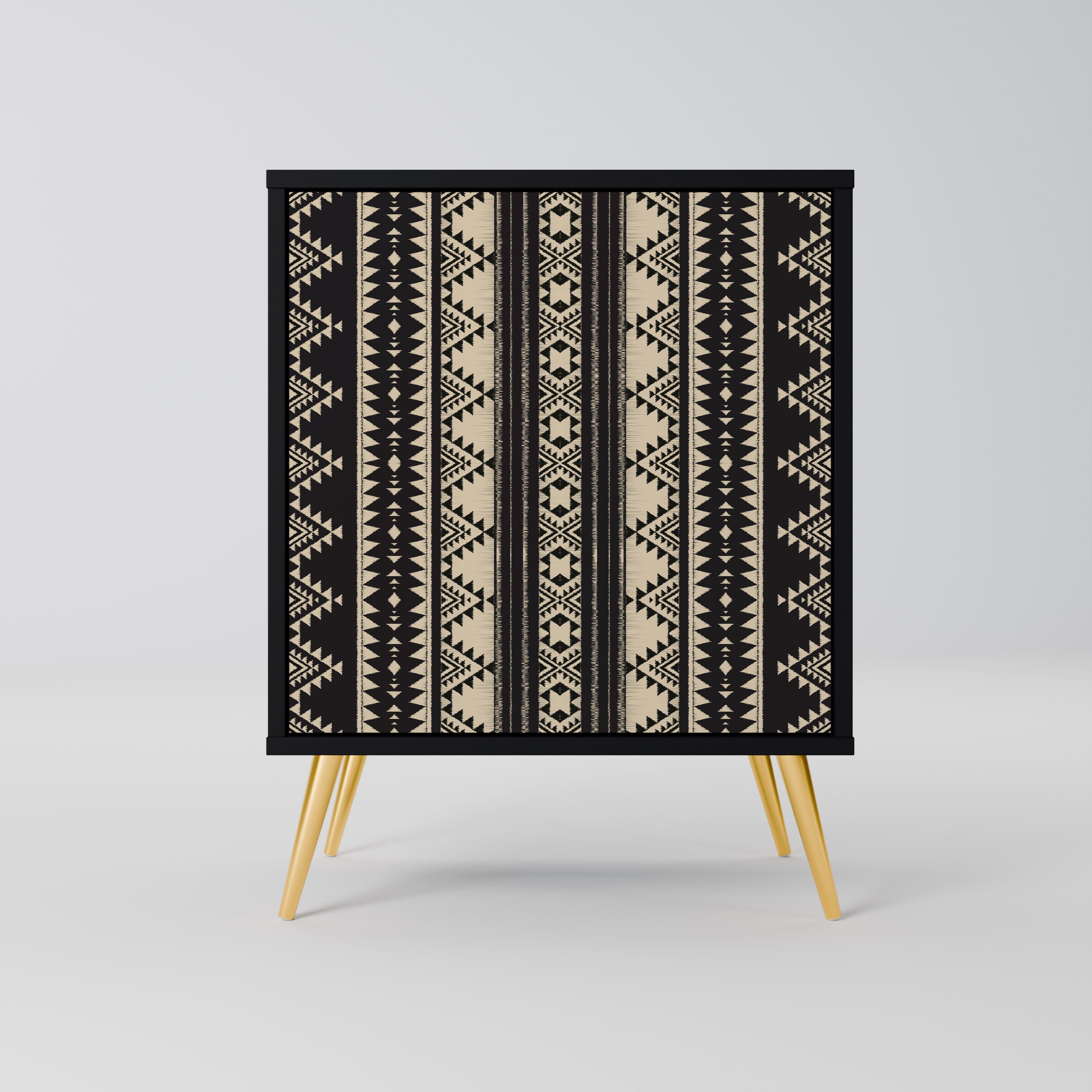 AZTEC Komoda 1-drzwiowa korpus Czarny