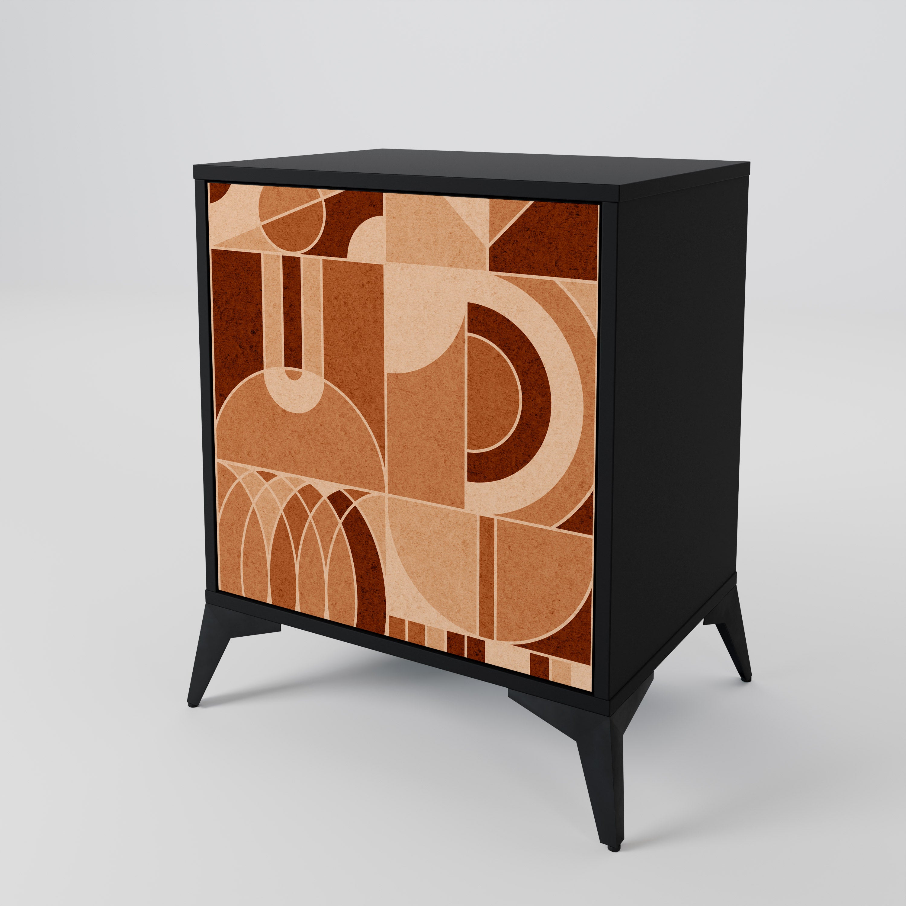 PRISM MOSAIC Komoda 1-drzwiowa korpus Czarny
