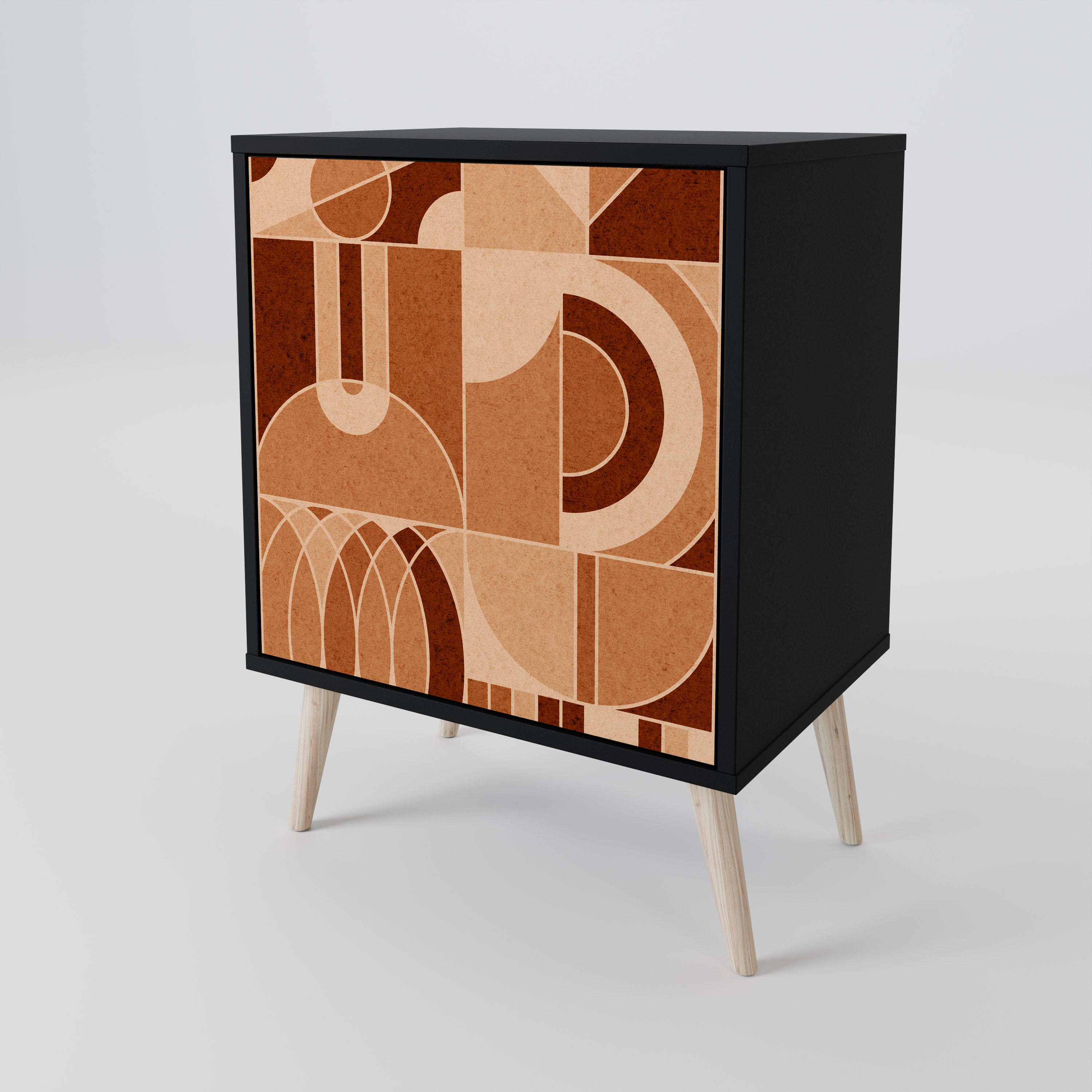 PRISM MOSAIC Komoda 1-drzwiowa korpus Czarny