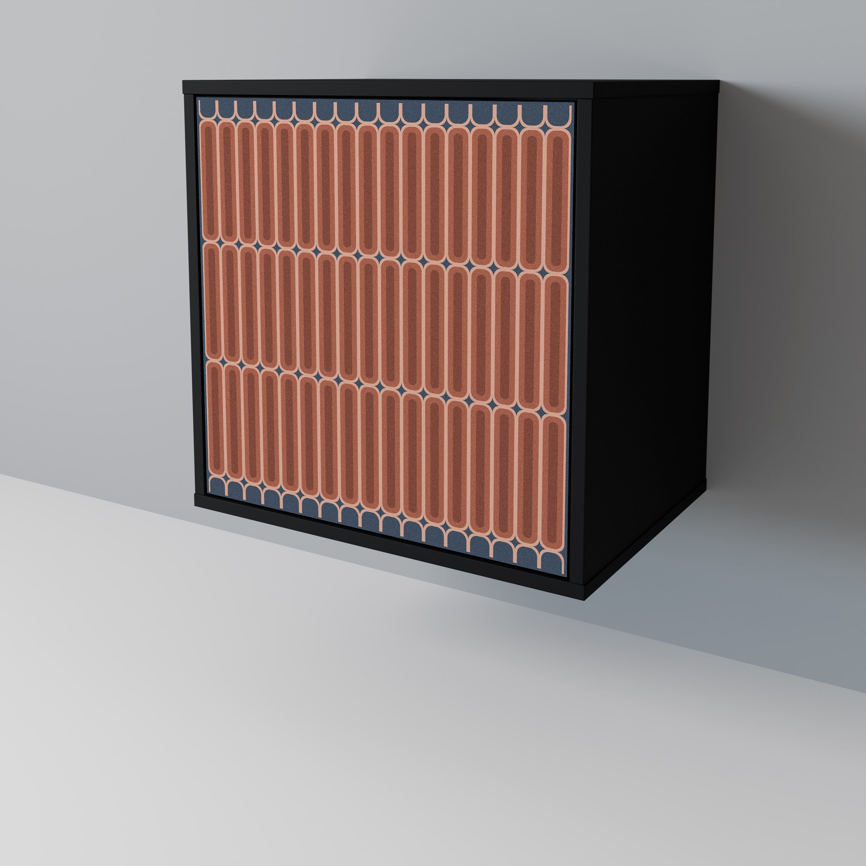 HYPNOTIC GATE Komoda 1-drzwiowa korpus Czarny