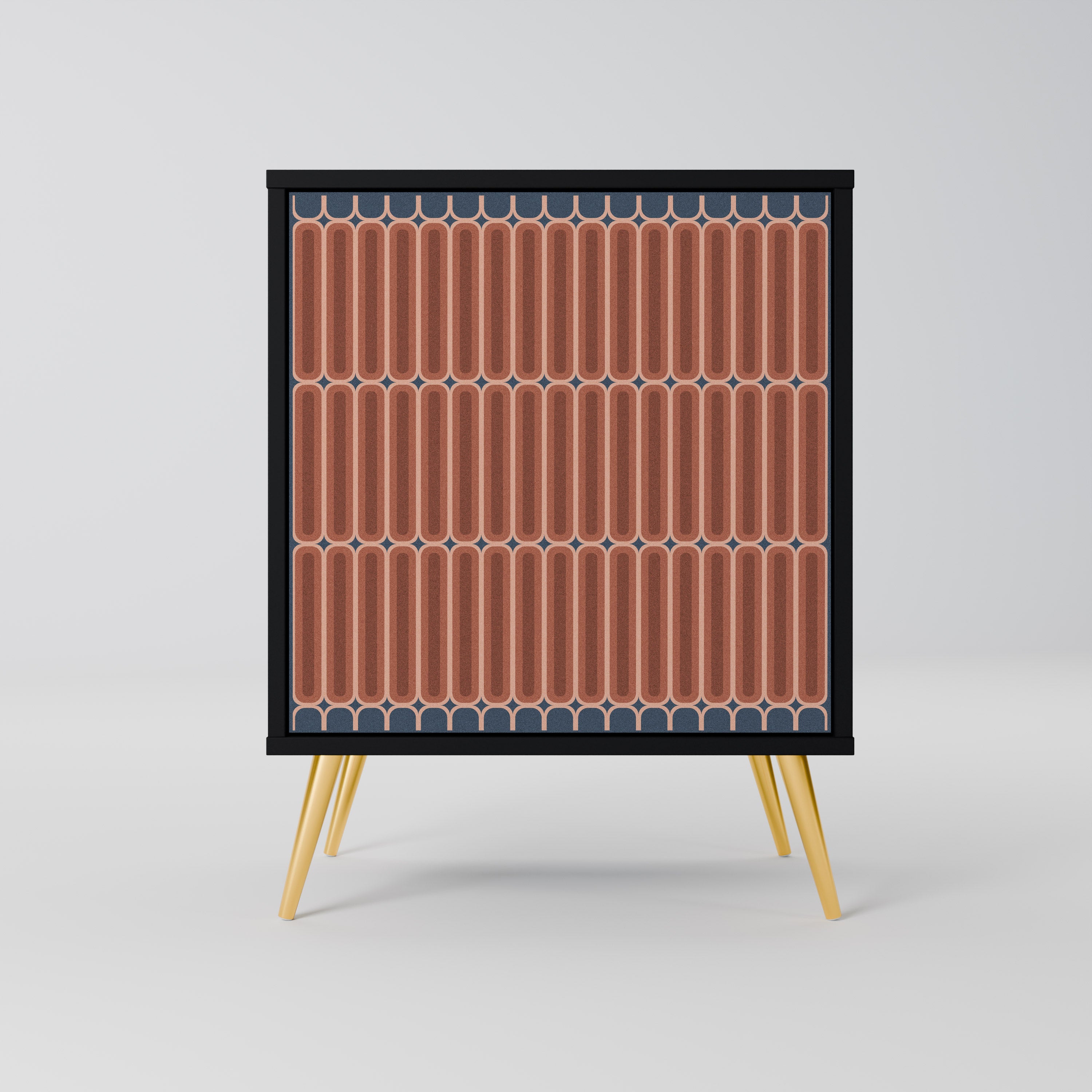 HYPNOTIC GATE Komoda 1-drzwiowa korpus Czarny