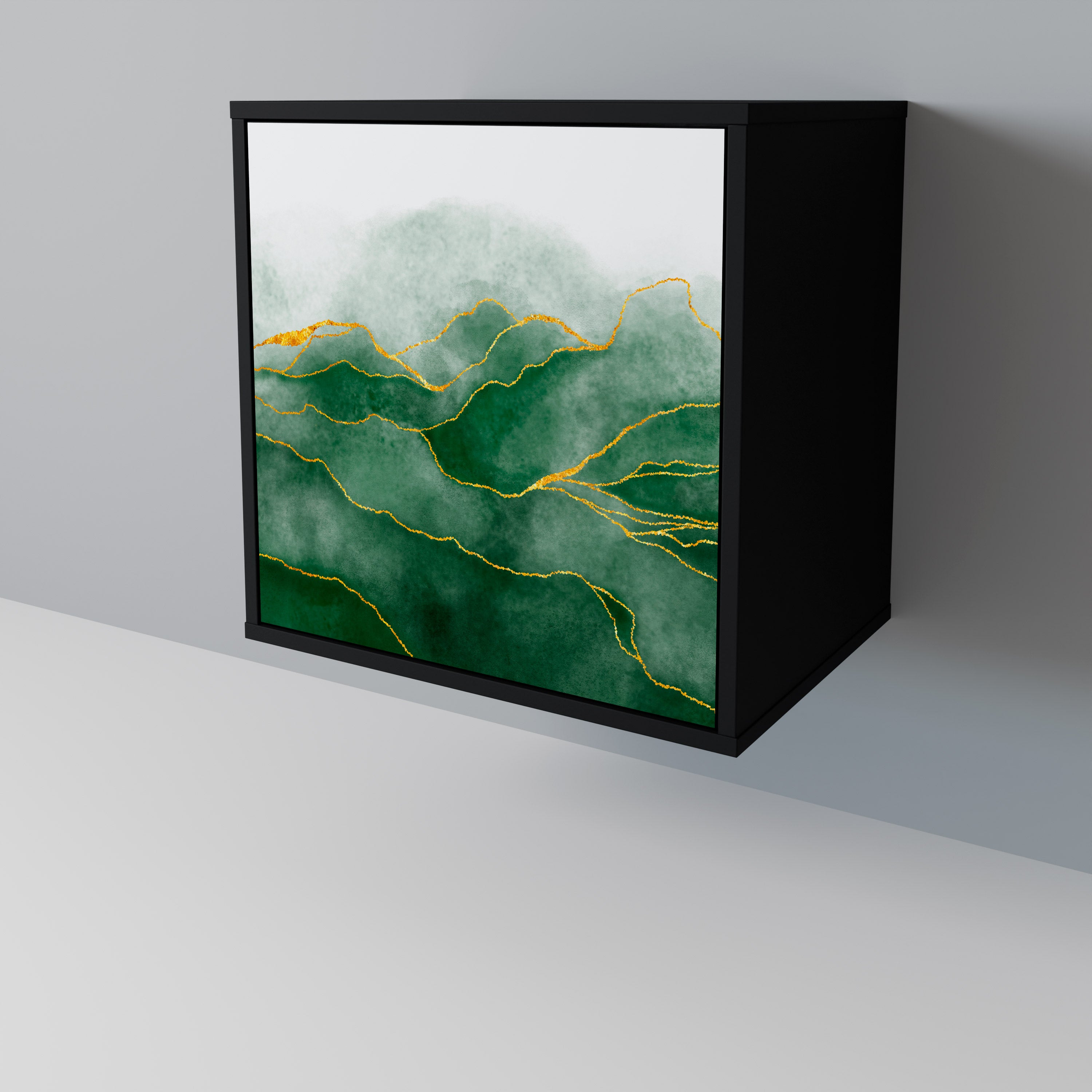 EXPENSIVE NATURE Komoda 1-drzwiowa korpus Czarny
