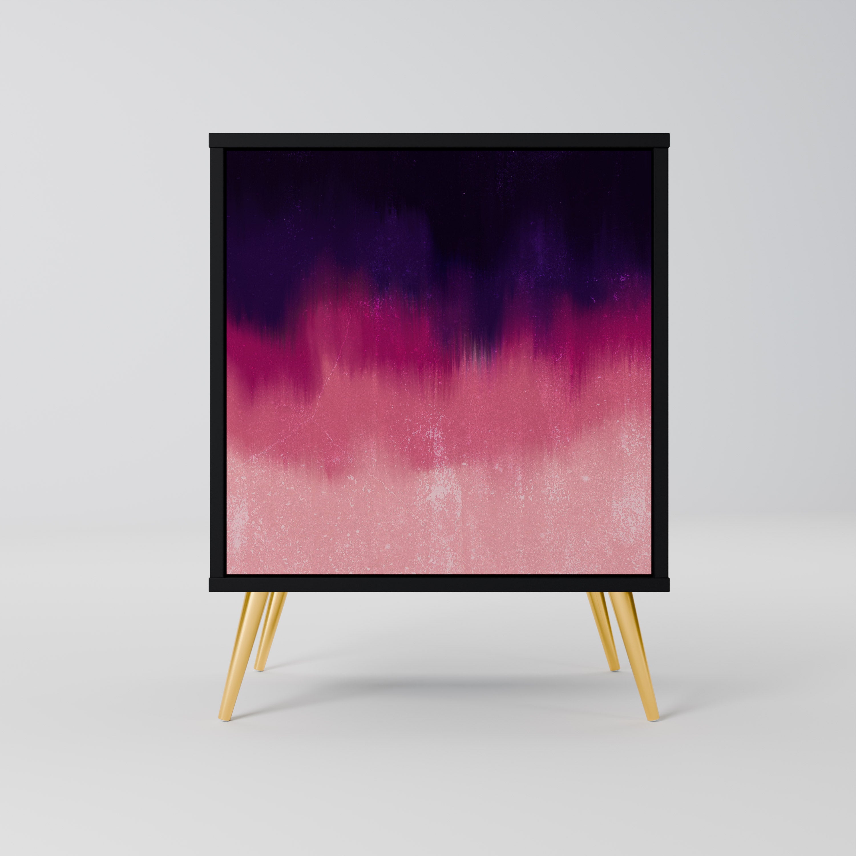 AURORA BOREALIS Komoda 1-drzwiowa korpus Czarny