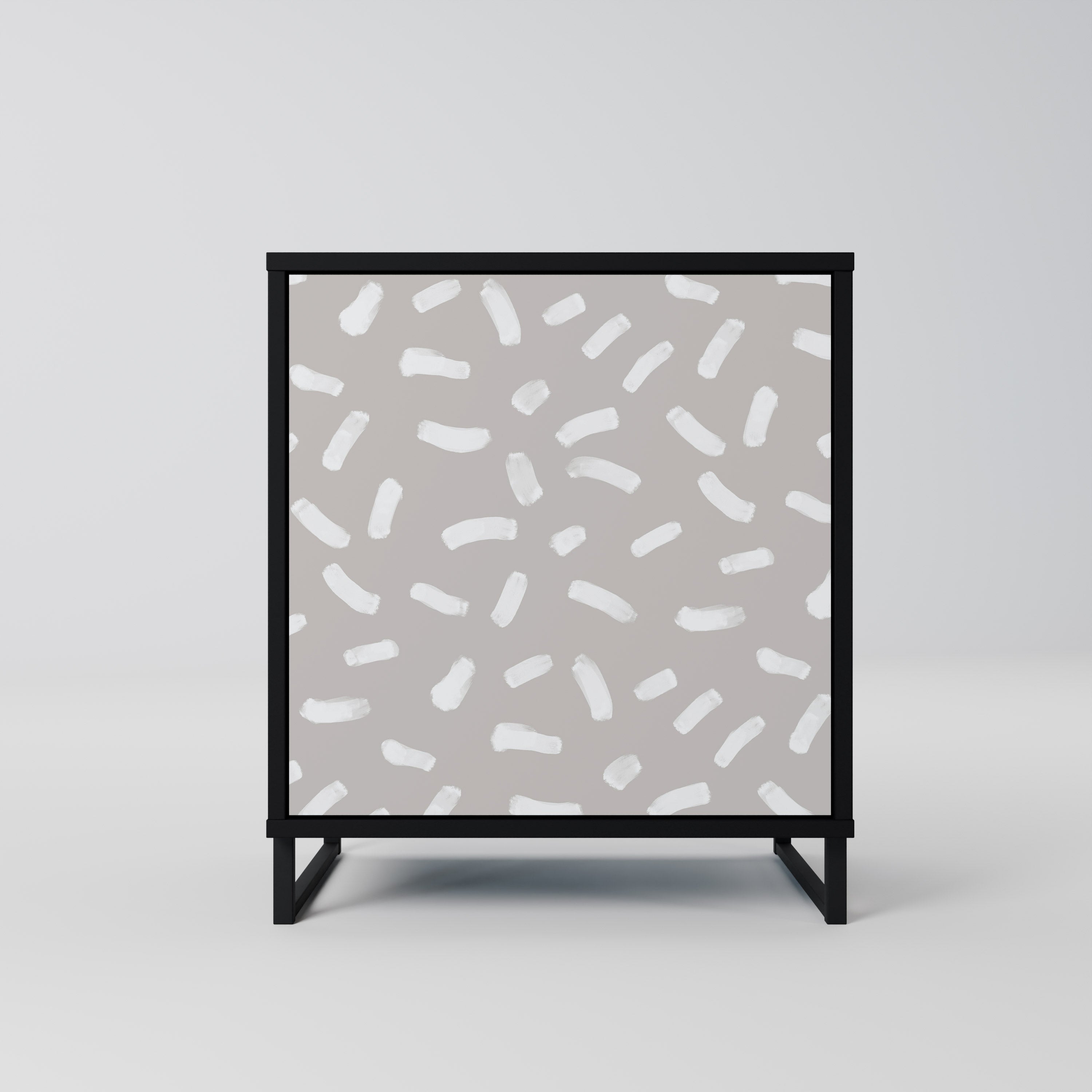 PASSING SECONDS Komoda 1-drzwiowa korpus Czarny