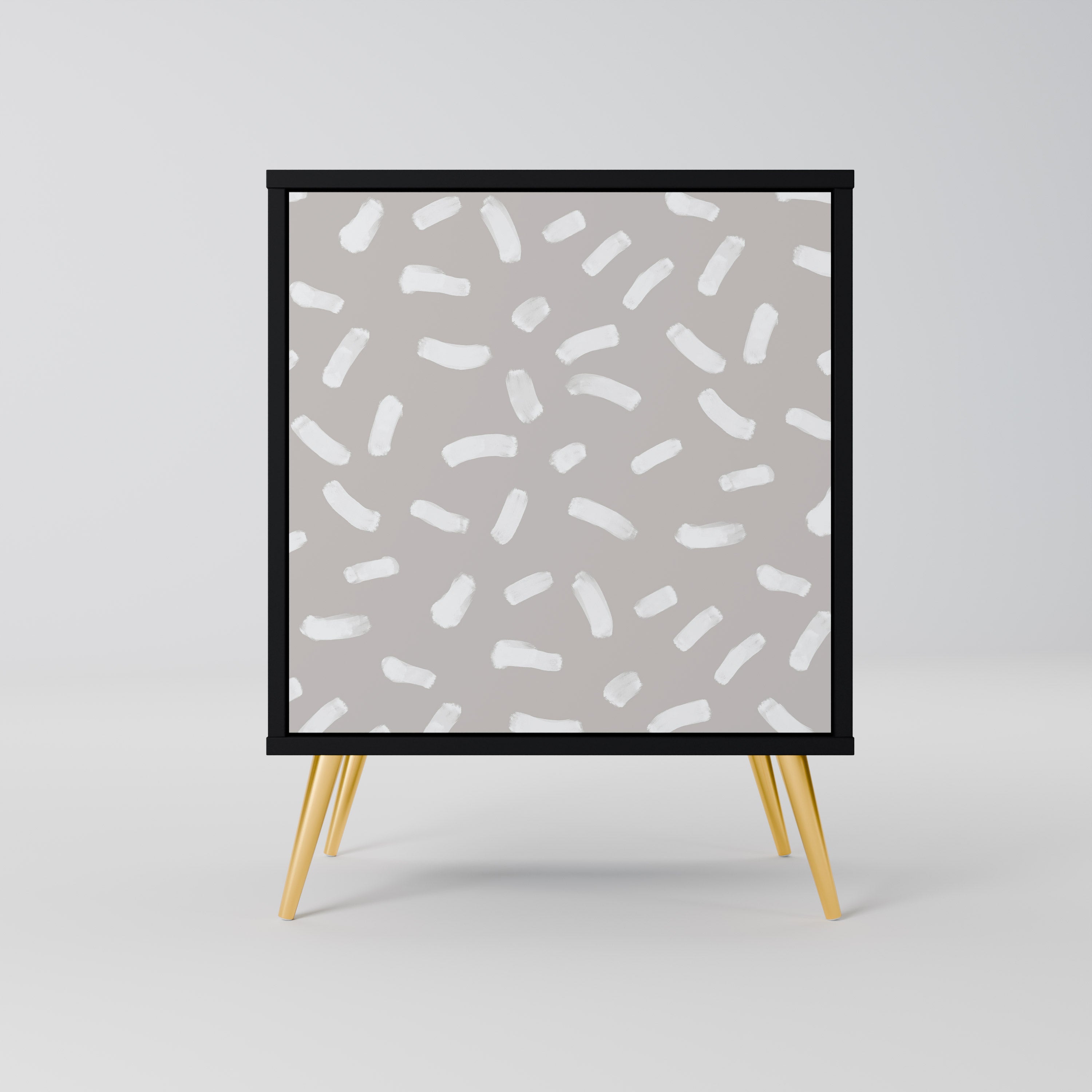 PASSING SECONDS Komoda 1-drzwiowa korpus Czarny