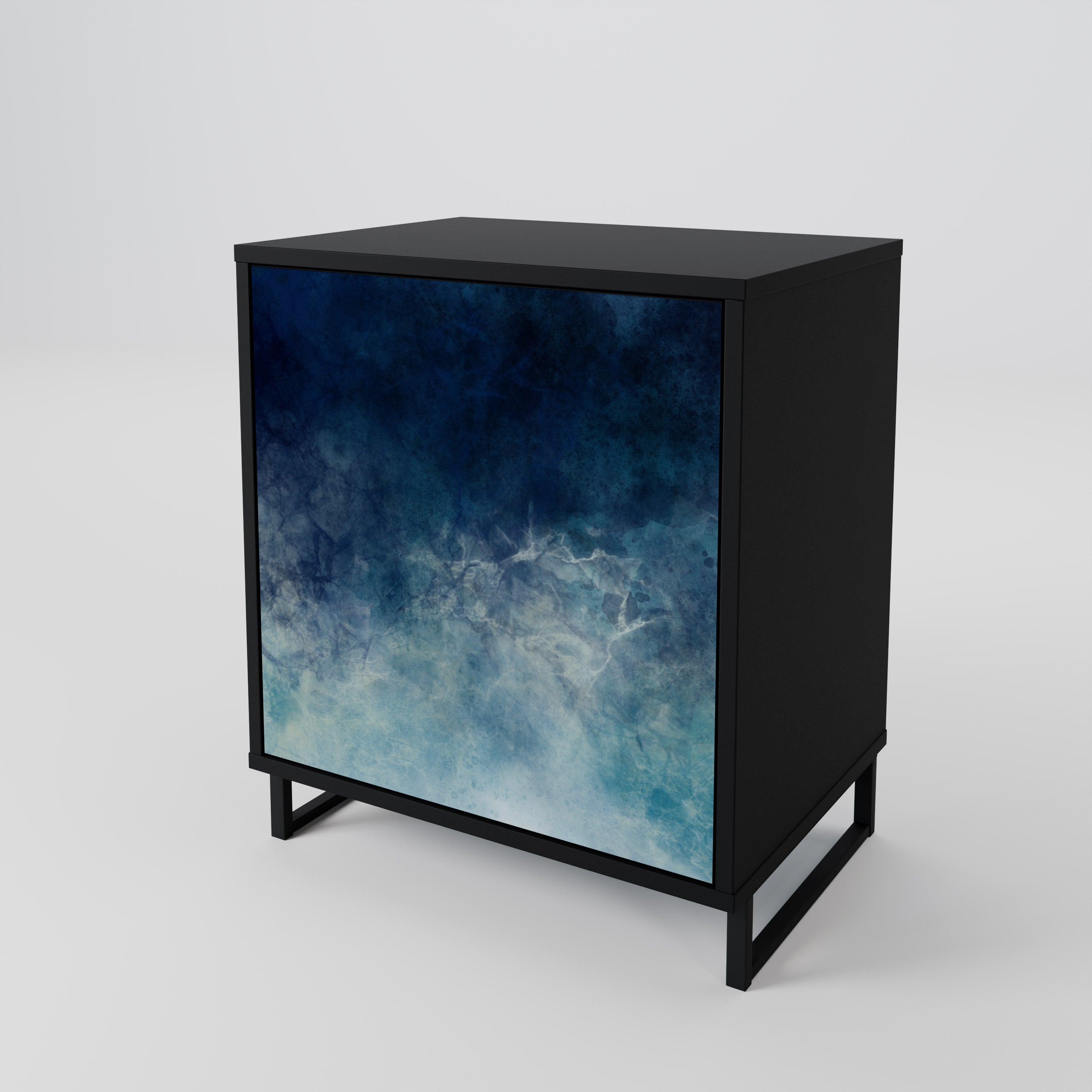 CELESTIAL FALL Komoda 1-drzwiowa korpus Czarny
