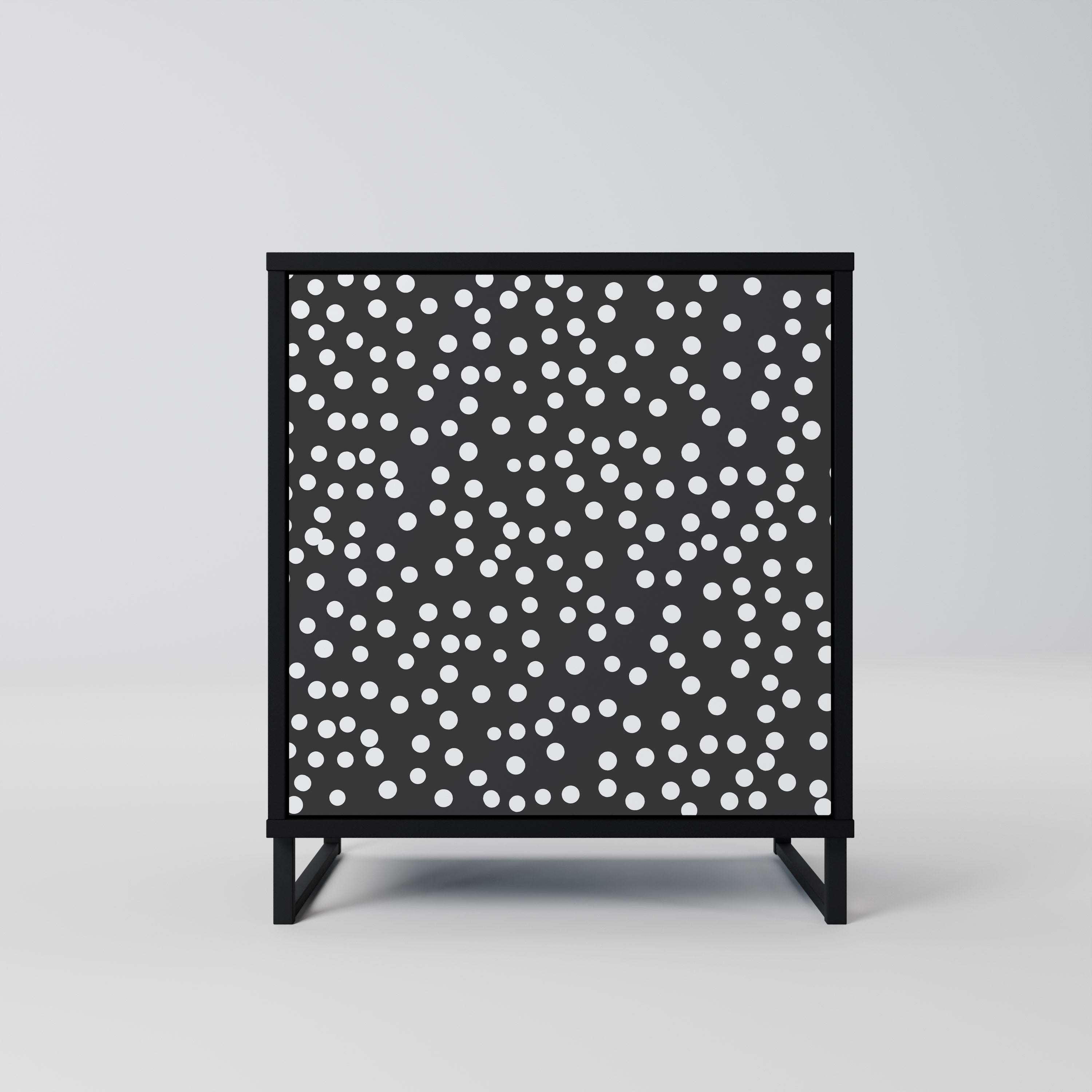 BLINDING LIGHTS Komoda 1-drzwiowa korpus Czarny