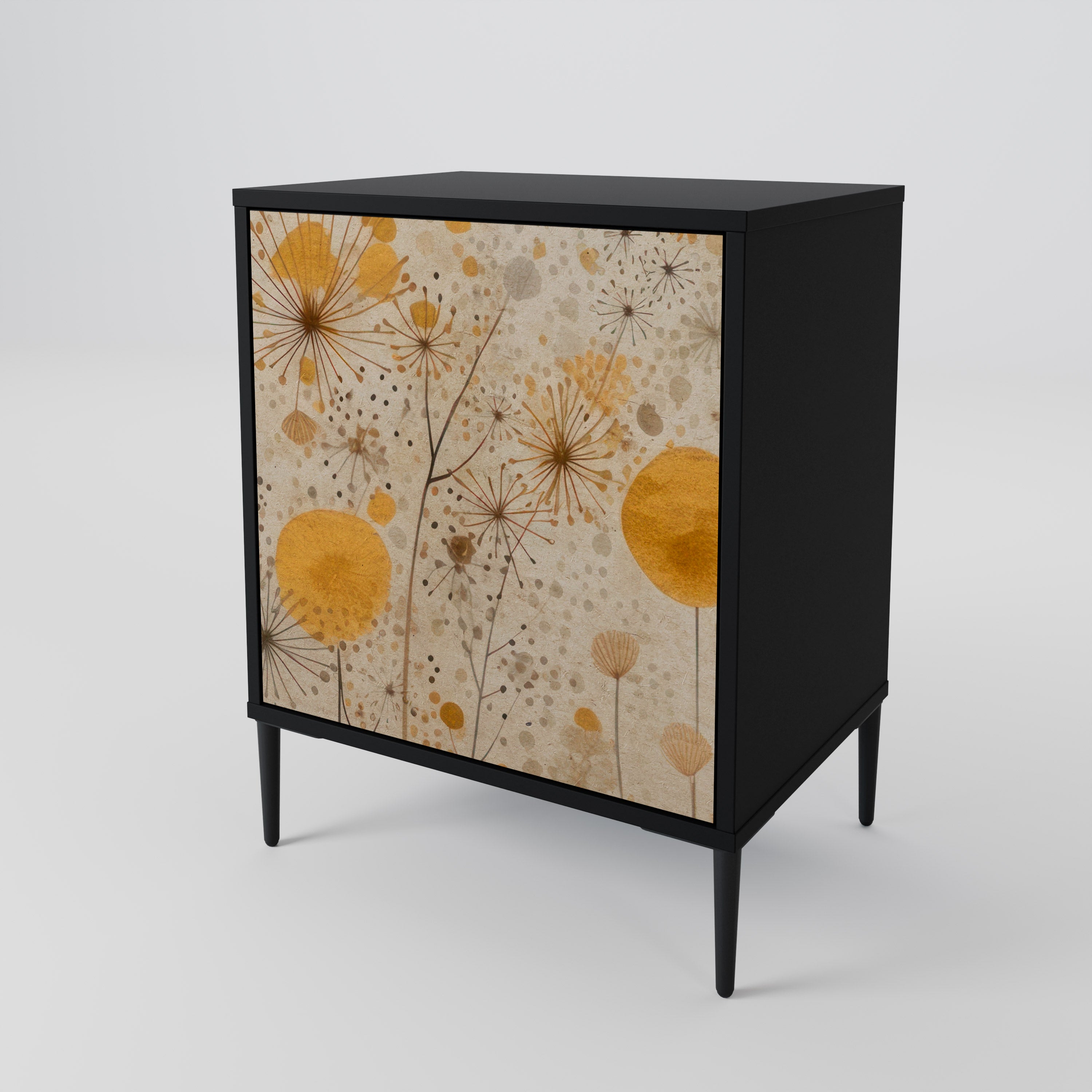 MORNING GLADE Komoda 1-drzwiowa korpus Czarny