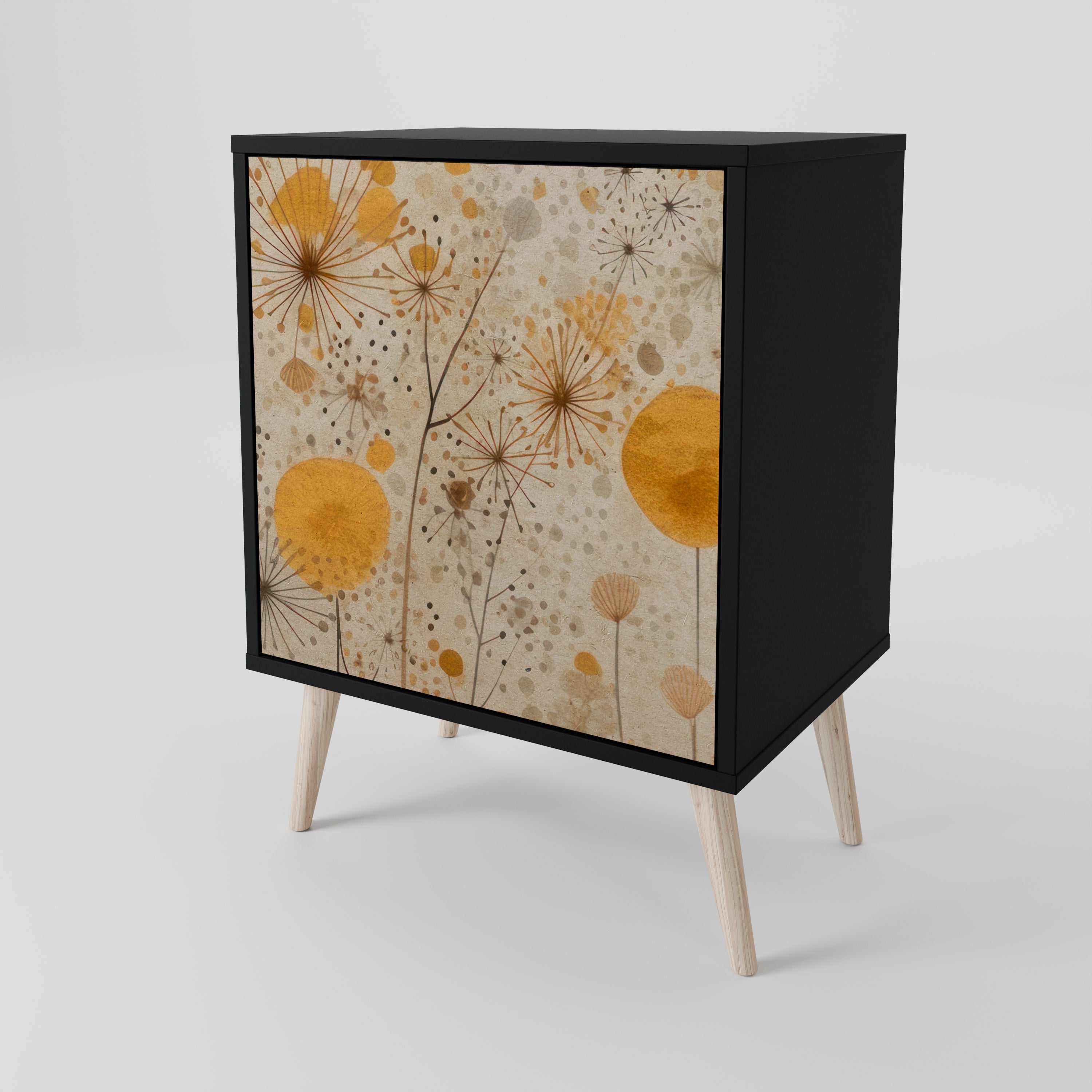 MORNING GLADE Komoda 1-drzwiowa korpus Czarny