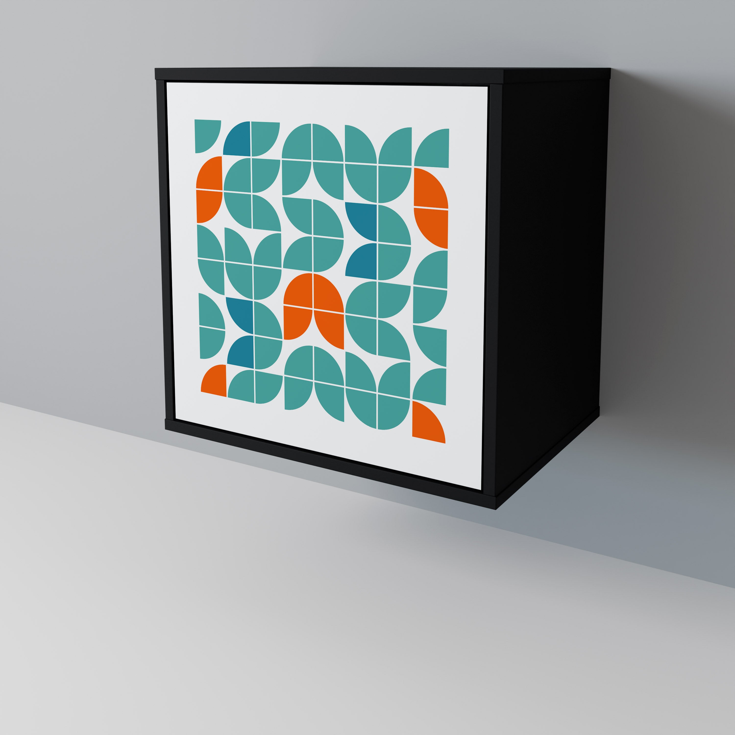 BE THE CHANGE Komoda 1-drzwiowa korpus Czarny