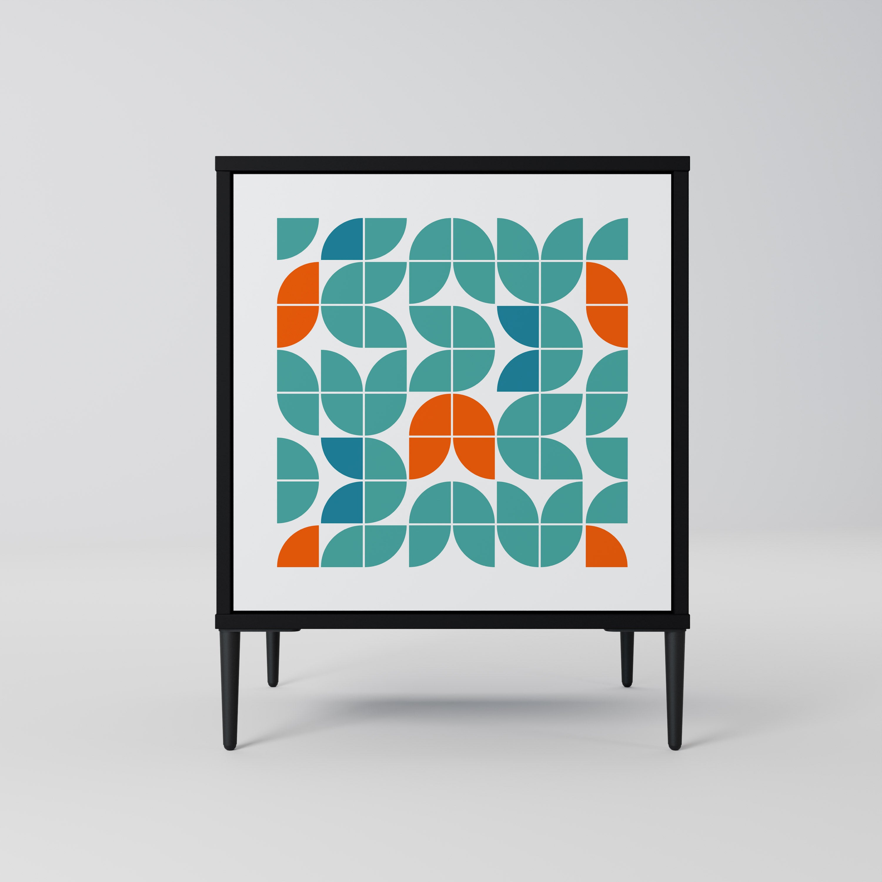 BE THE CHANGE Komoda 1-drzwiowa korpus Czarny